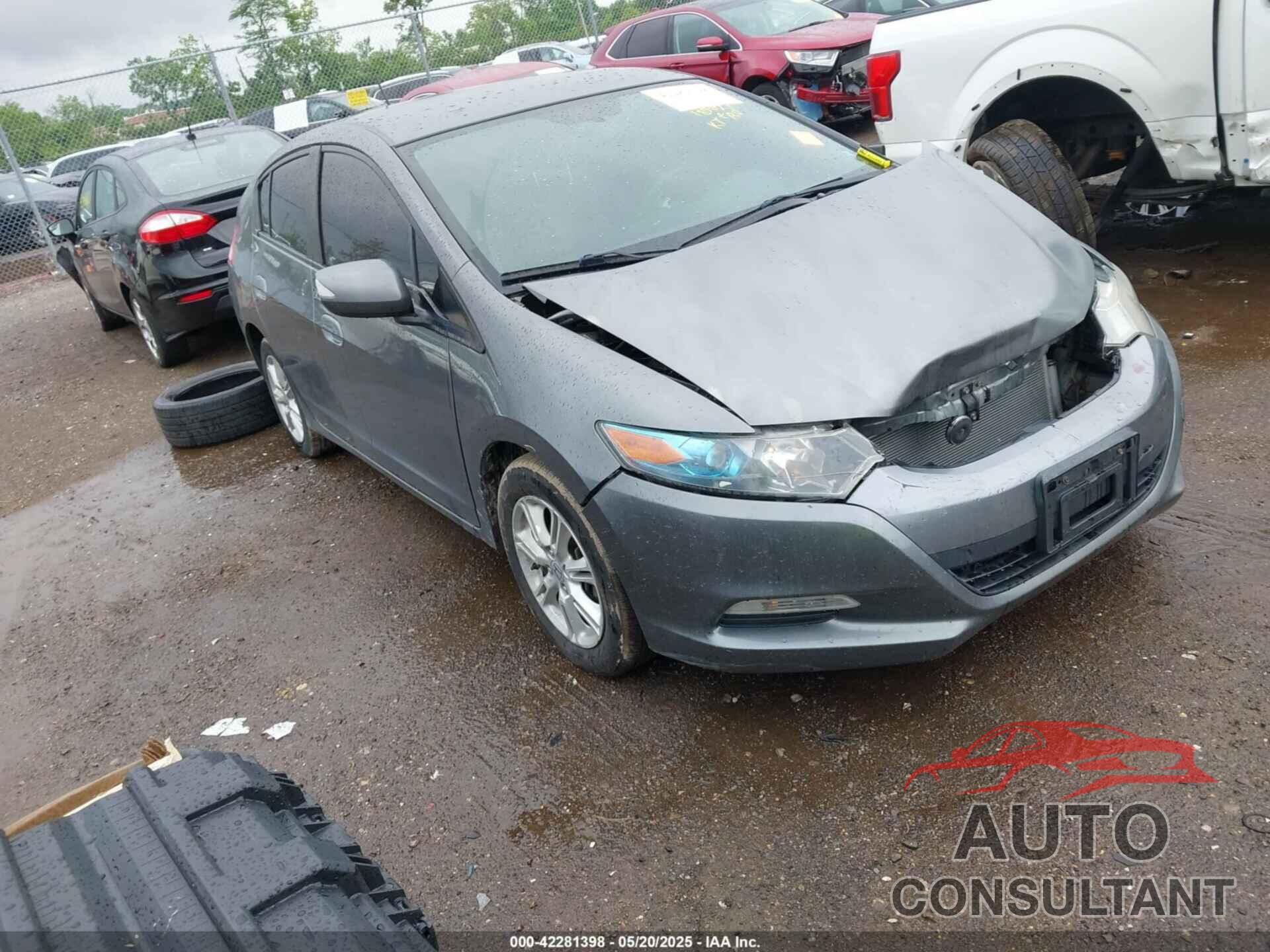 HONDA INSIGHT 2011 - JHMZE2H78BS001974