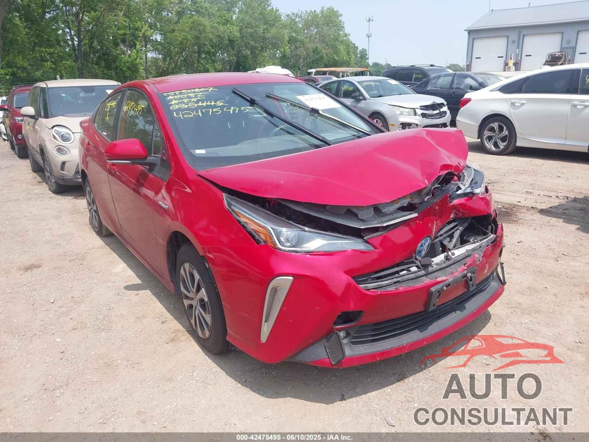 TOYOTA PRIUS 2022 - JTDL9MFUXN3035445