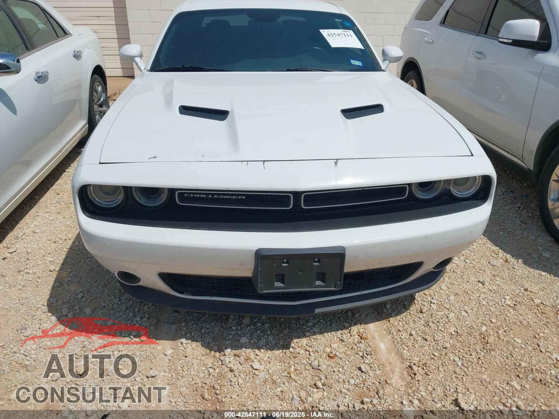 DODGE CHALLENGER 2016 - 2C3CDZAG4GH183737