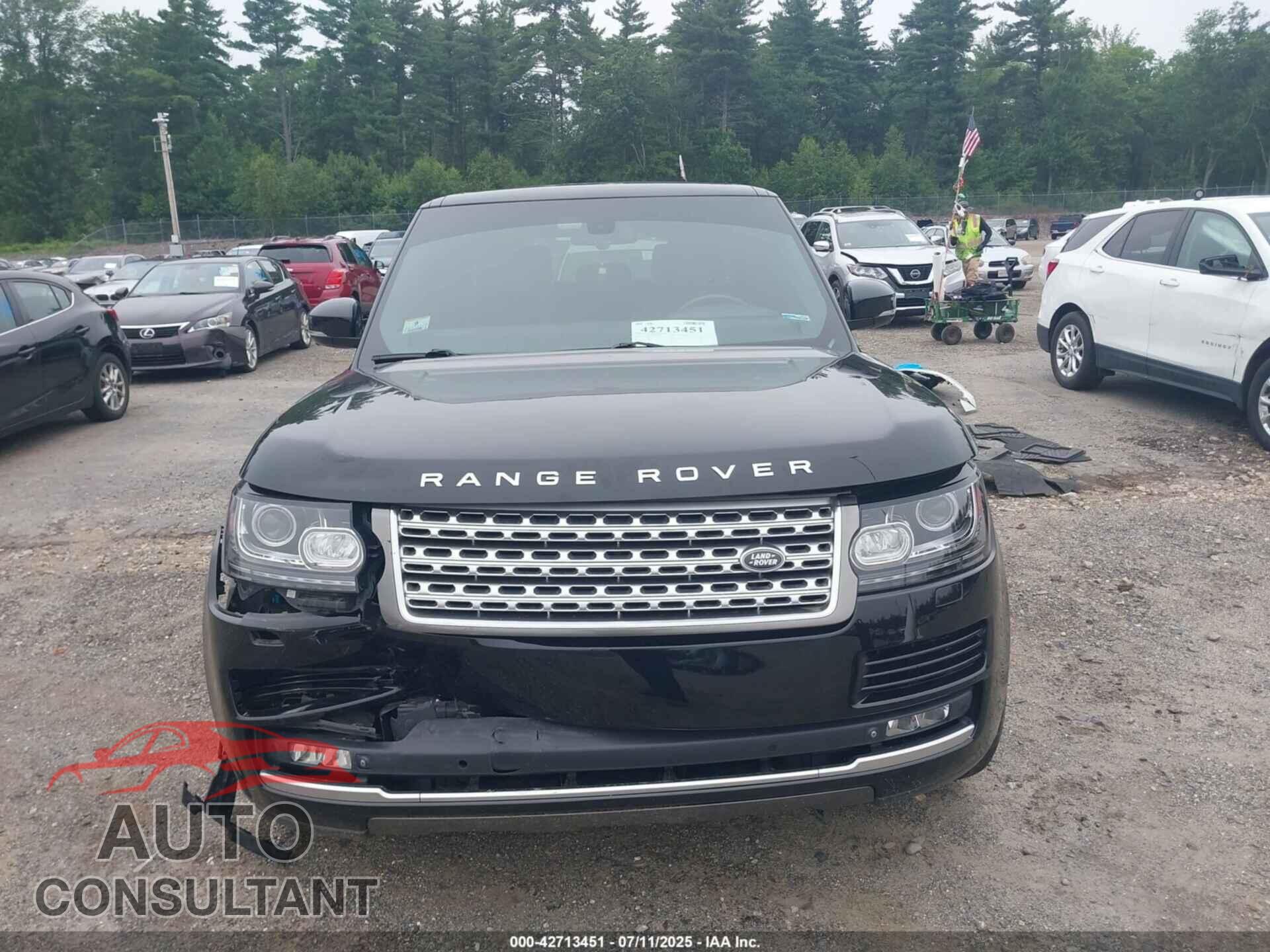 LAND ROVER RANGE ROVER 2013 - SALGS2DF8DA111004