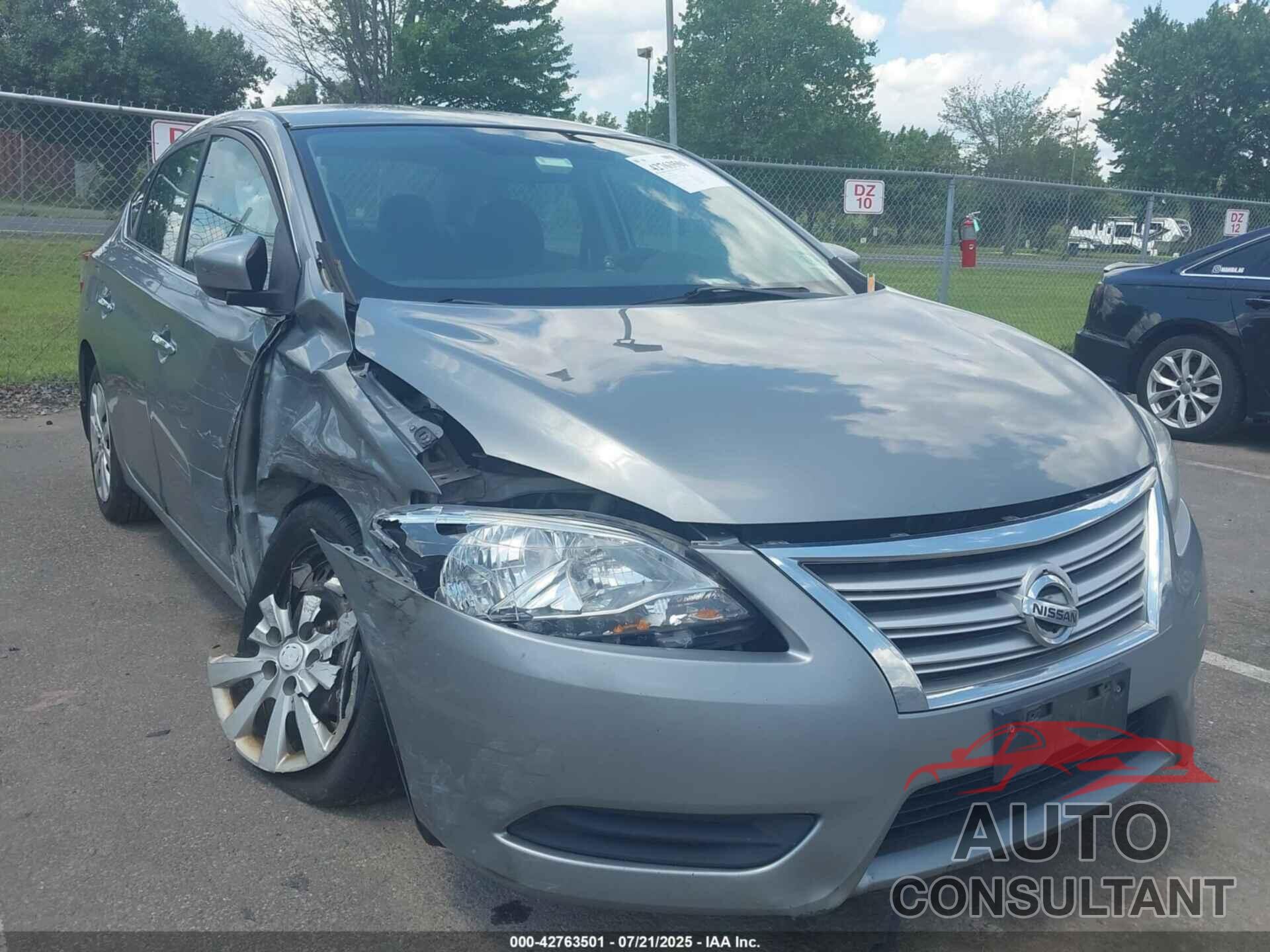 NISSAN SENTRA 2014 - 3N1AB7AP0EY301080