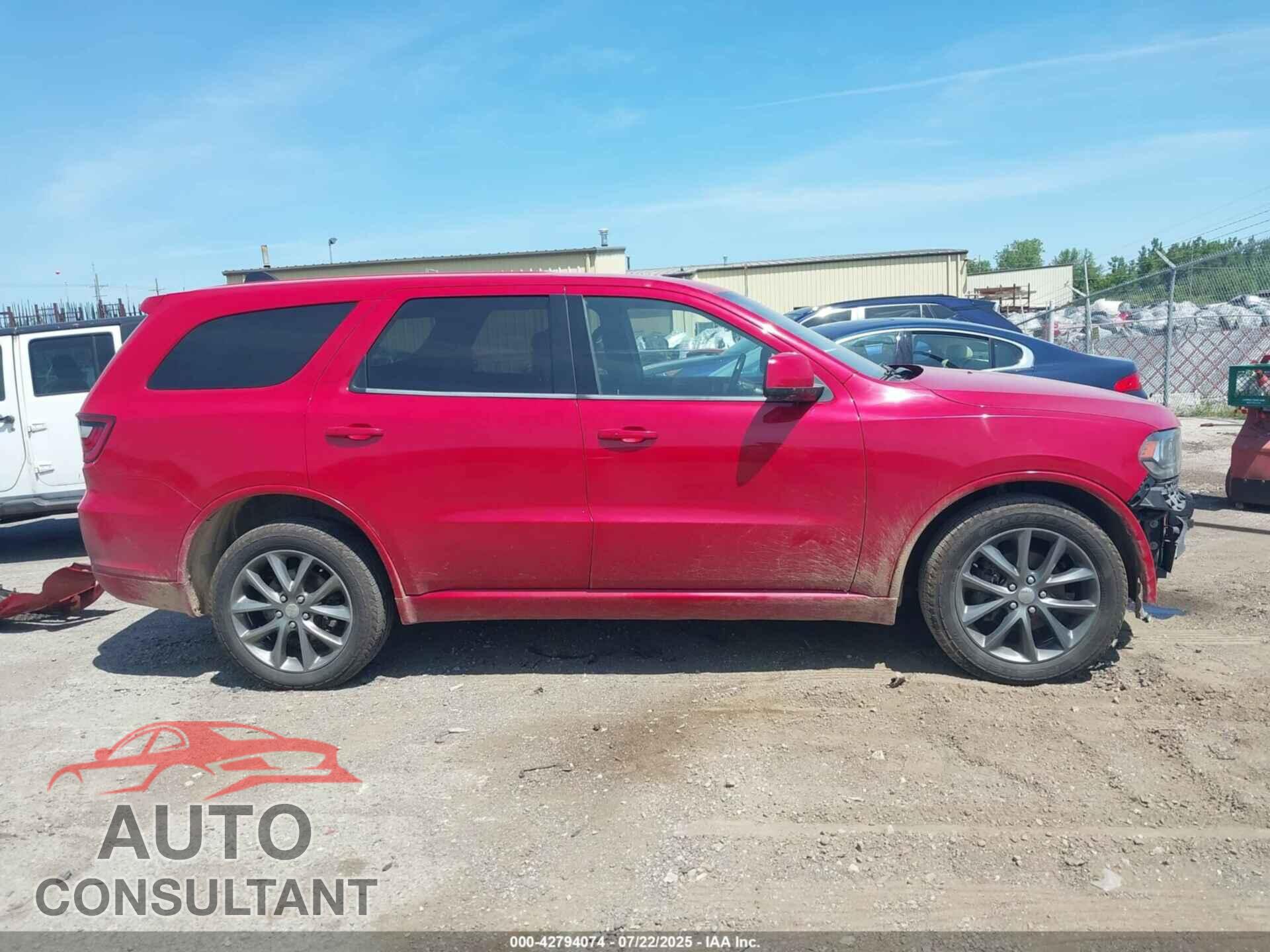 DODGE DURANGO 2014 - 1C4RDJAG4EC500021