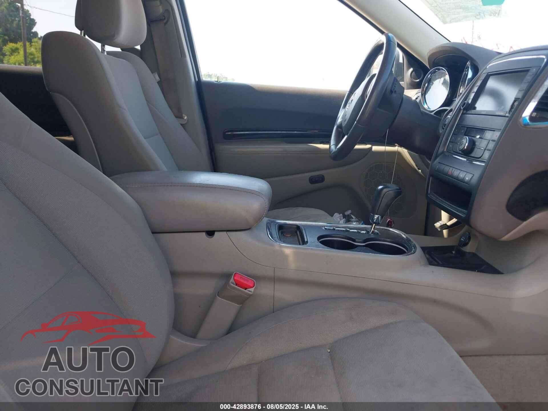 DODGE DURANGO 2011 - 1D4RD4GG1BC692022