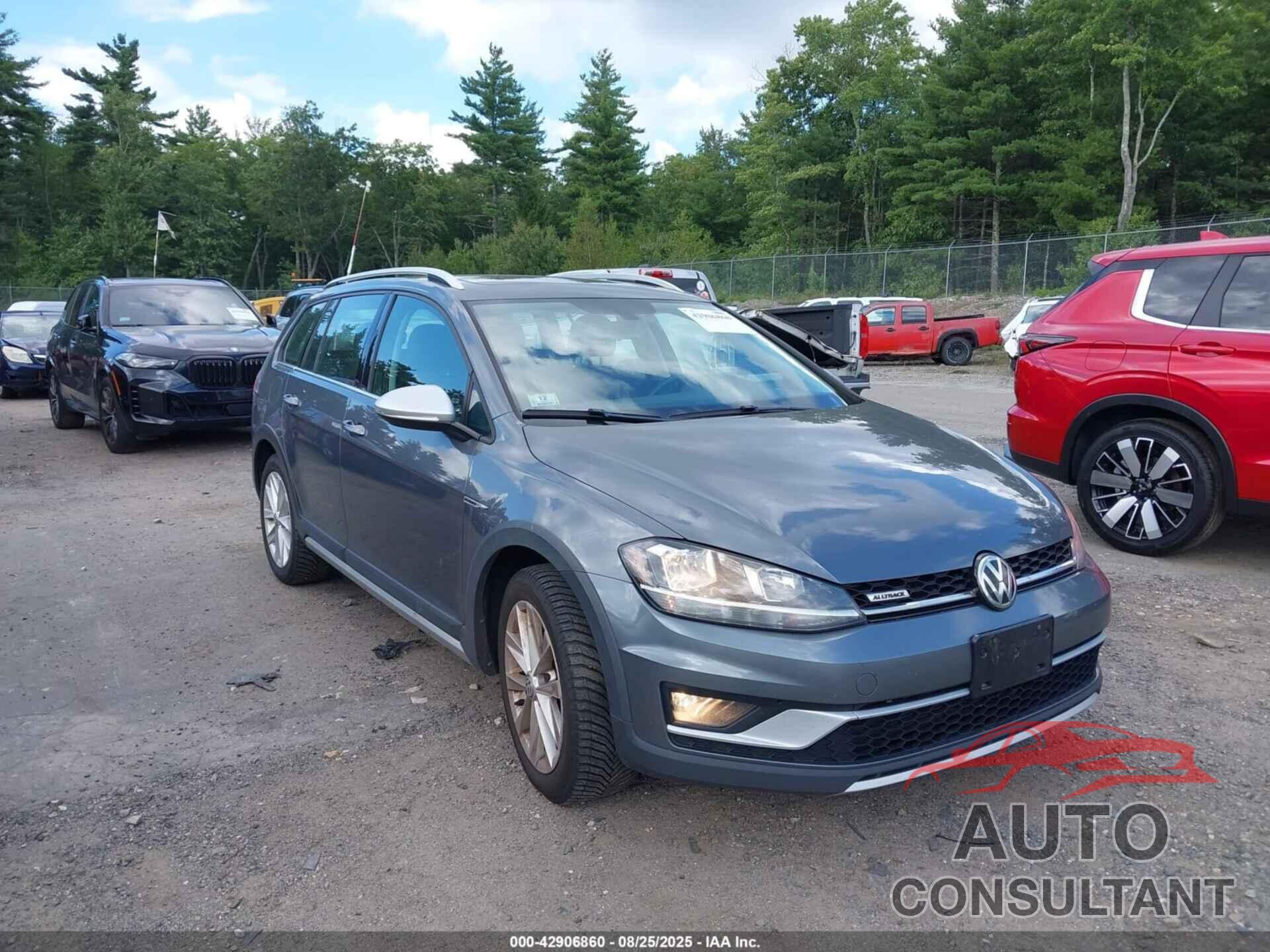 VOLKSWAGEN GOLF ALLTRACK 2019 - 3VWH17AUXKM506457