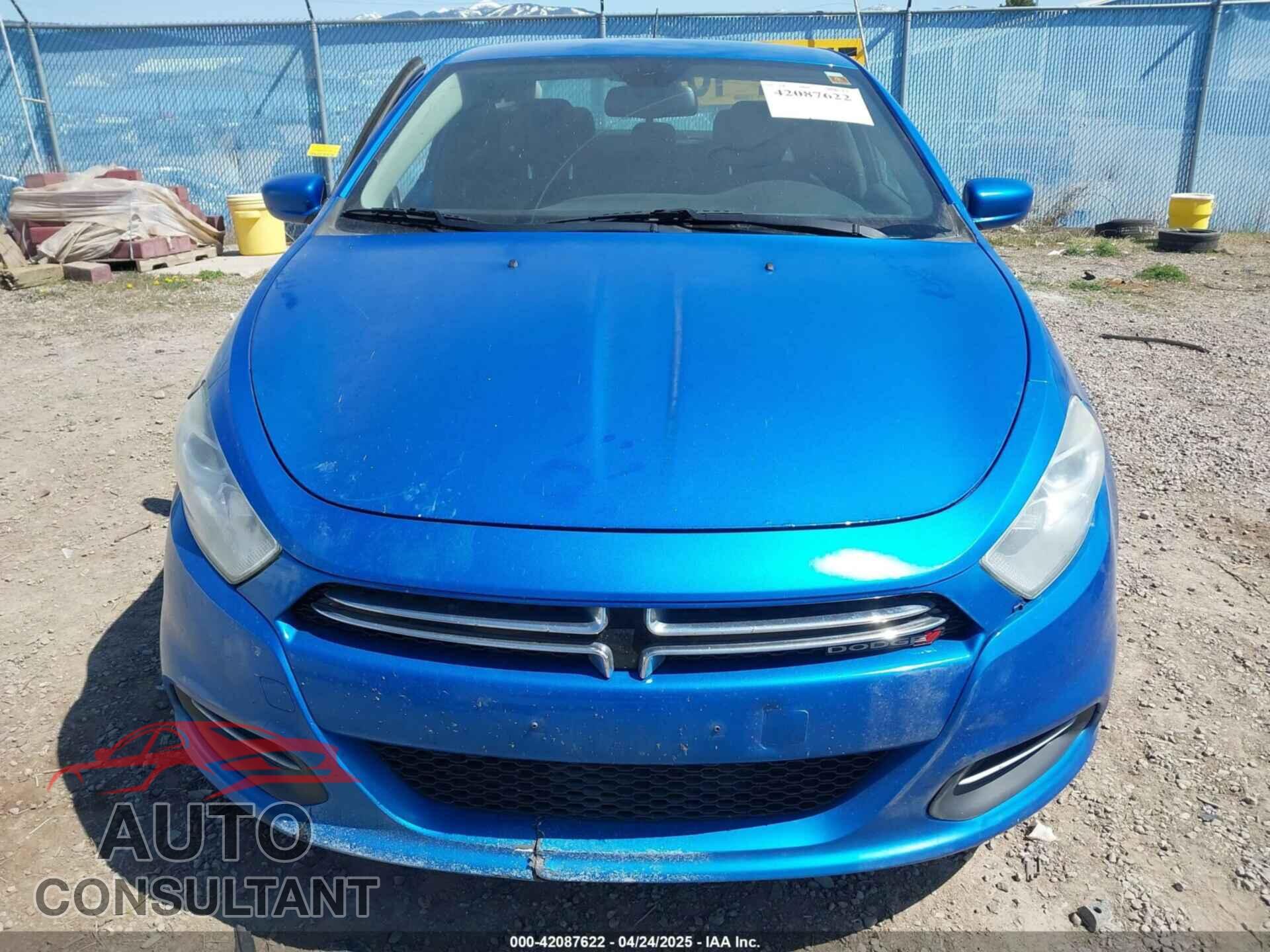 DODGE DART 2015 - 1C3CDFDH8FD346839