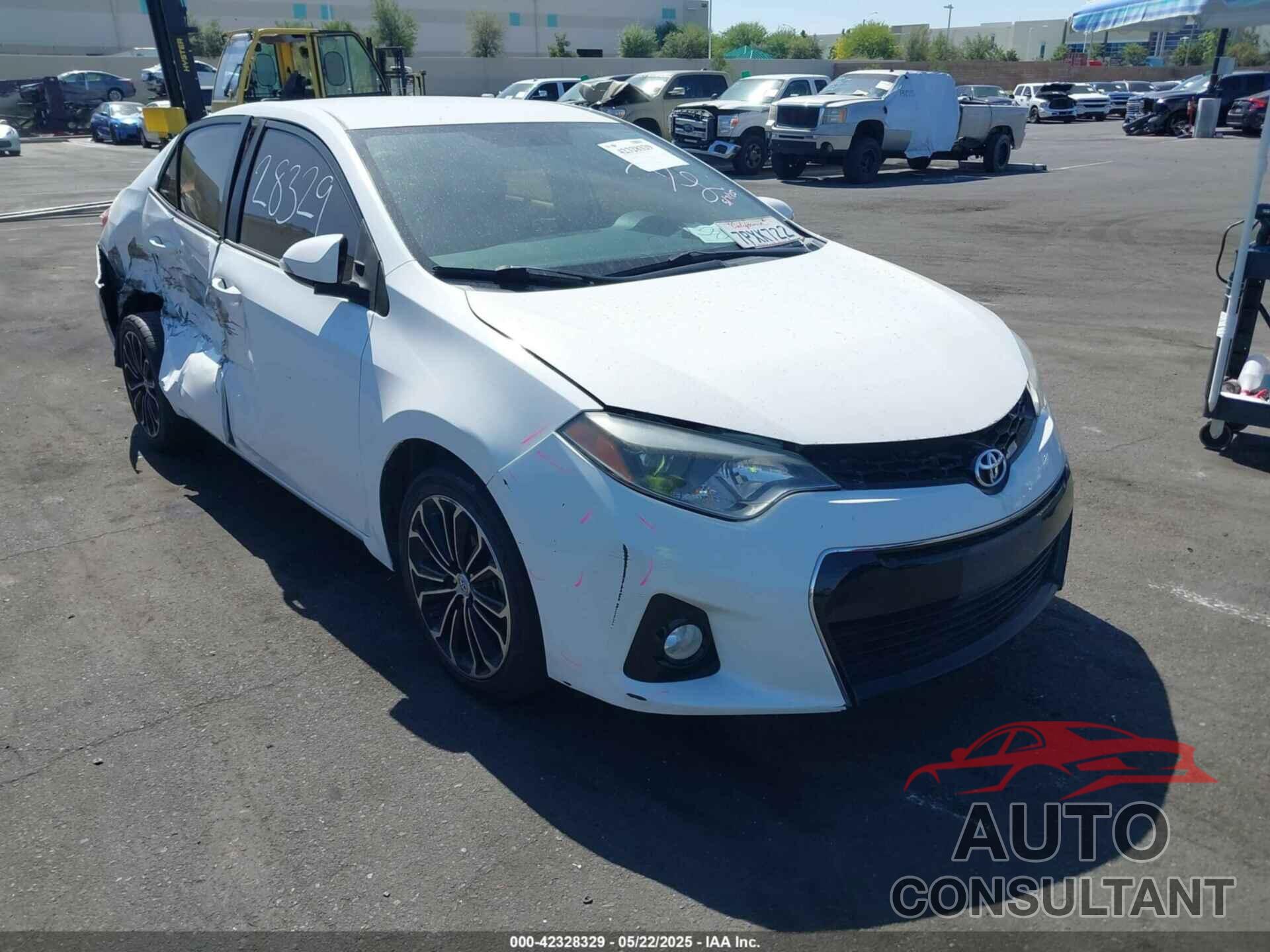 TOYOTA COROLLA 2016 - 5YFBURHE6GP421769