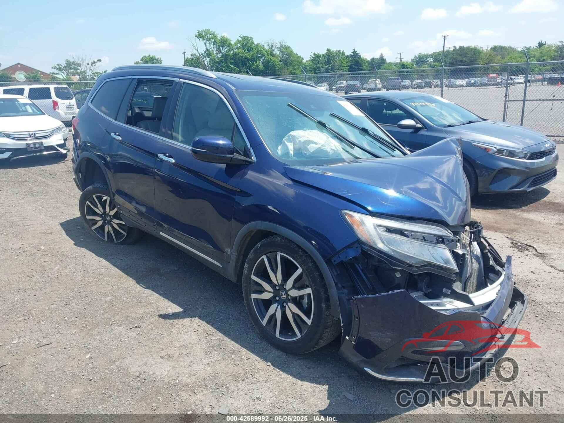 HONDA PILOT 2019 - 5FNYF6H61KB084699