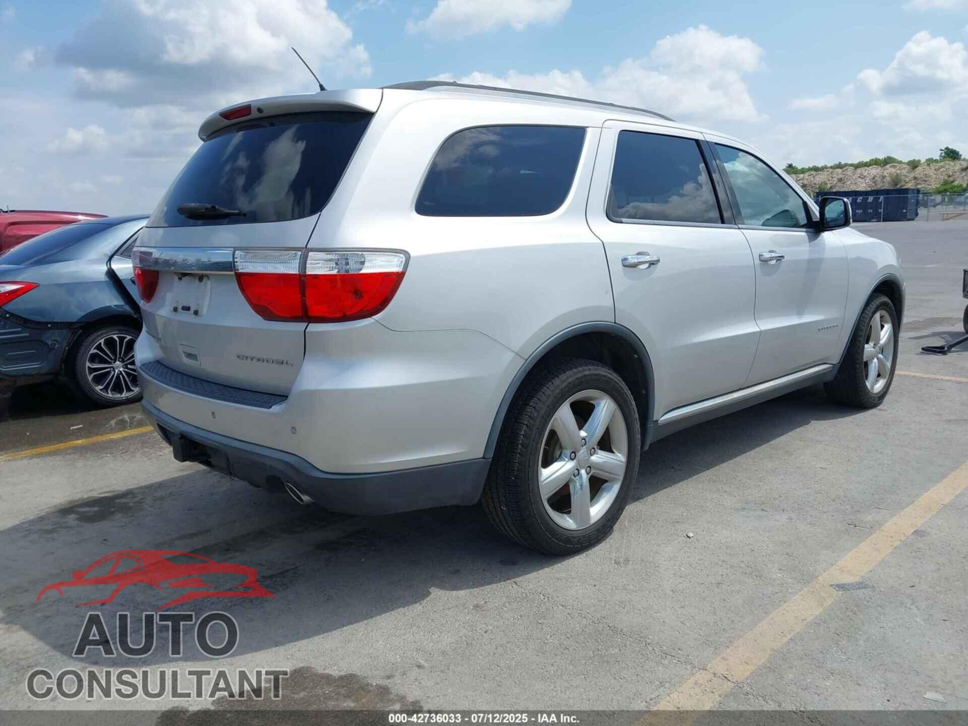 DODGE DURANGO 2013 - 1C4RDHEG0DC571833