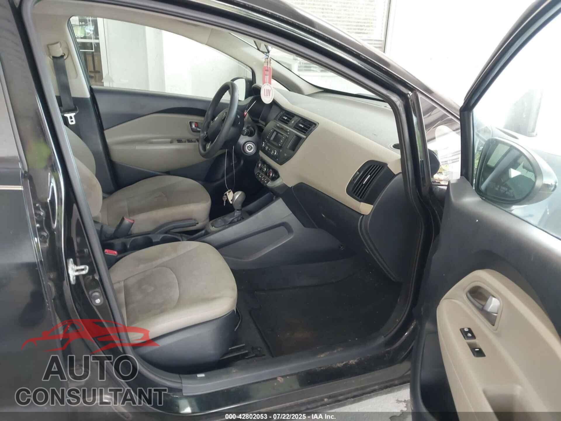 KIA RIO 2015 - KNADM4A38F6462413
