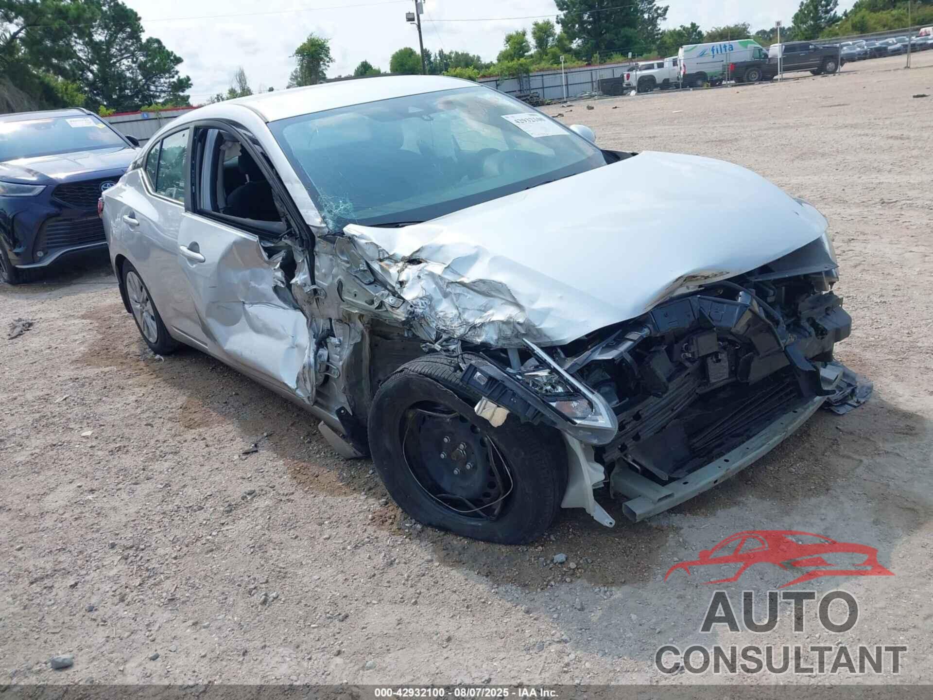 NISSAN SENTRA 2022 - 3N1AB8BV7NY281400