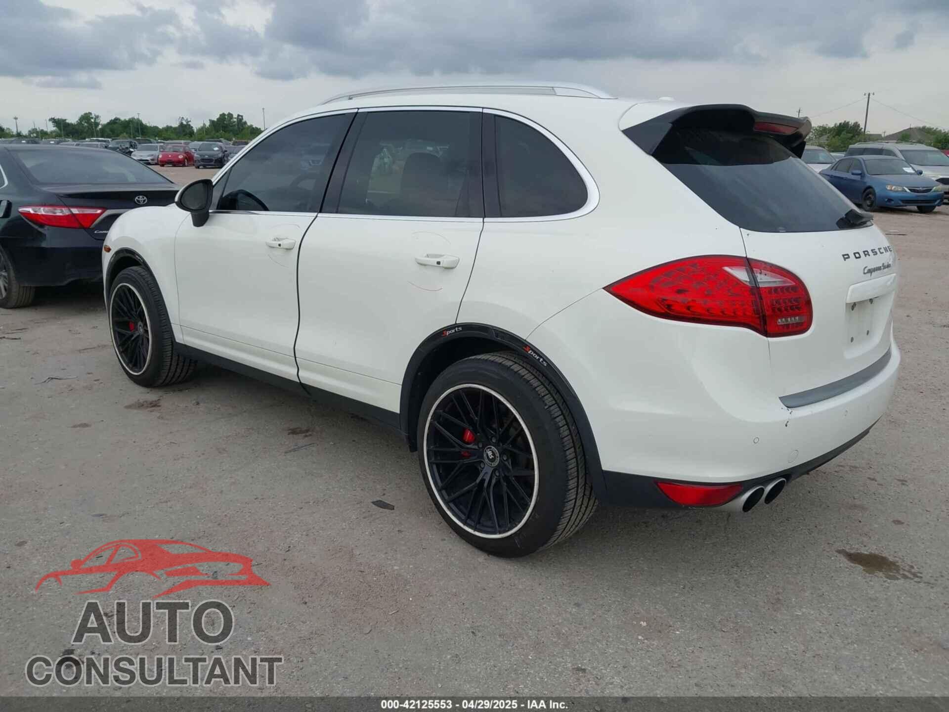 PORSCHE CAYENNE 2012 - WP1AC2A22CLA81995