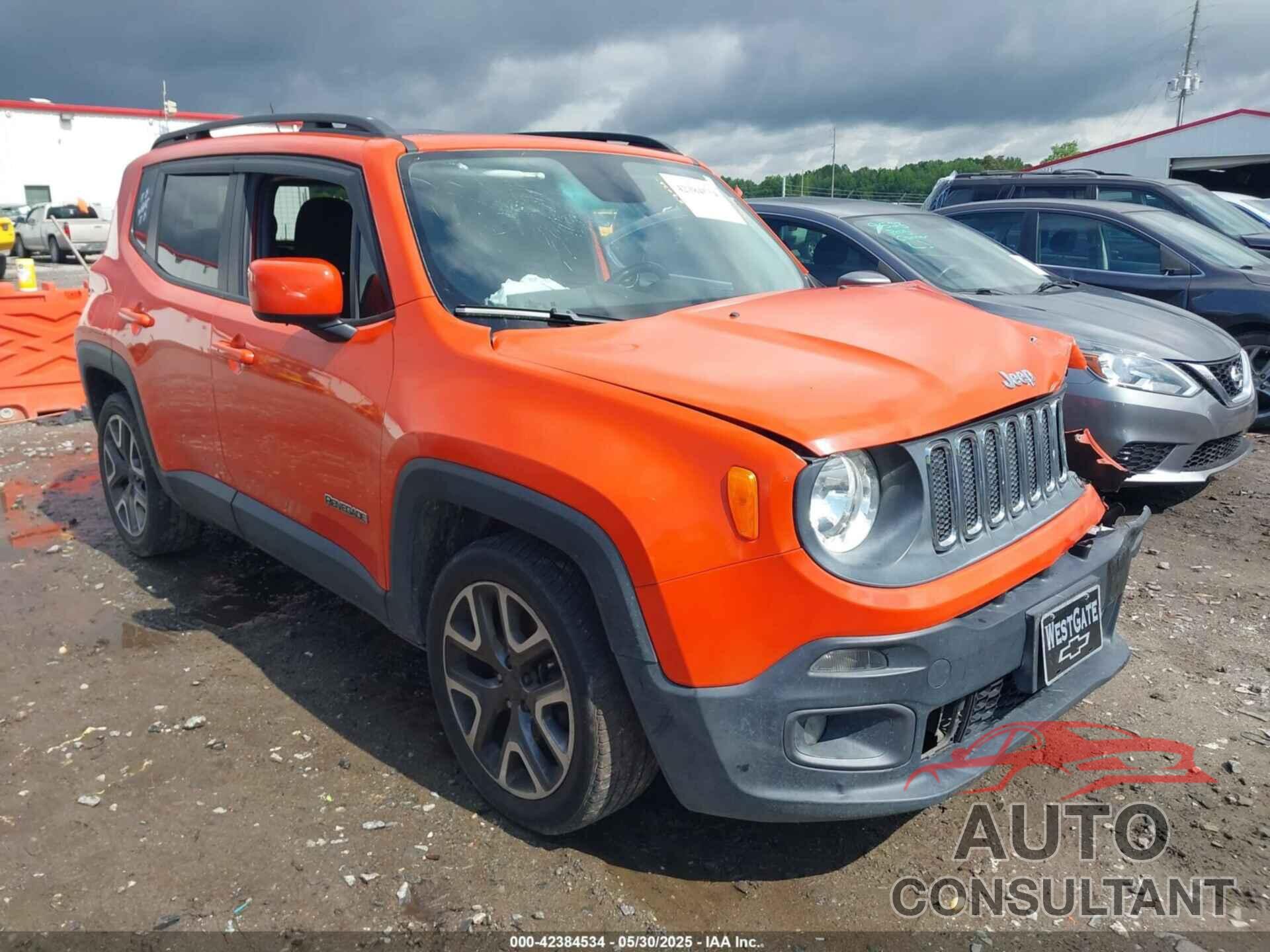 JEEP RENEGADE 2016 - ZACCJABT6GPE18316