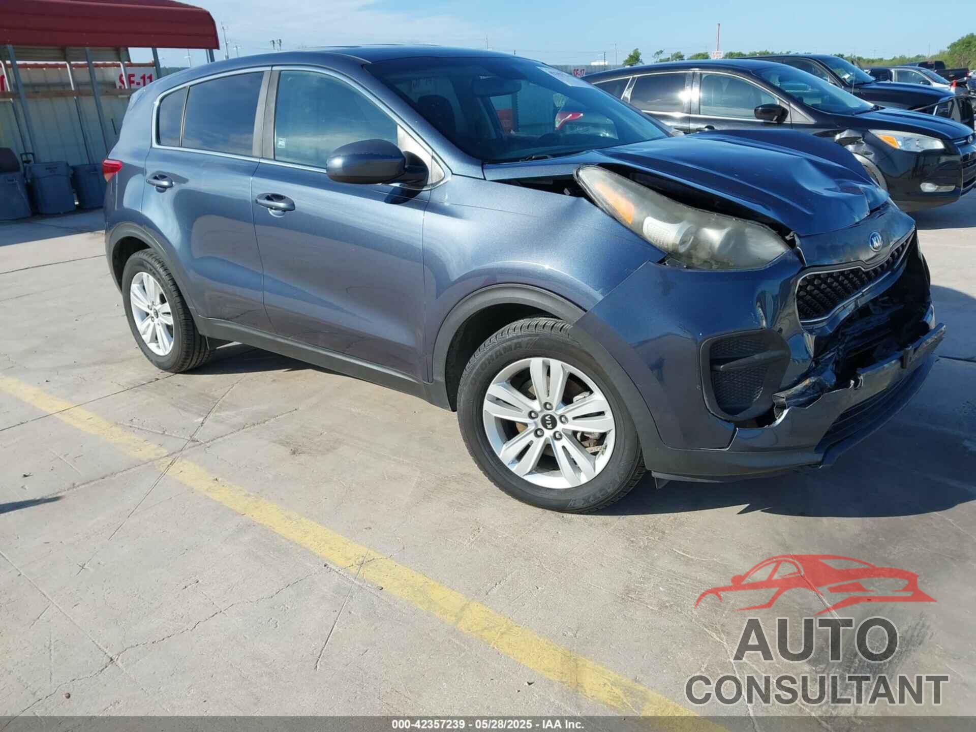KIA SPORTAGE 2017 - KNDPM3AC1H7230811