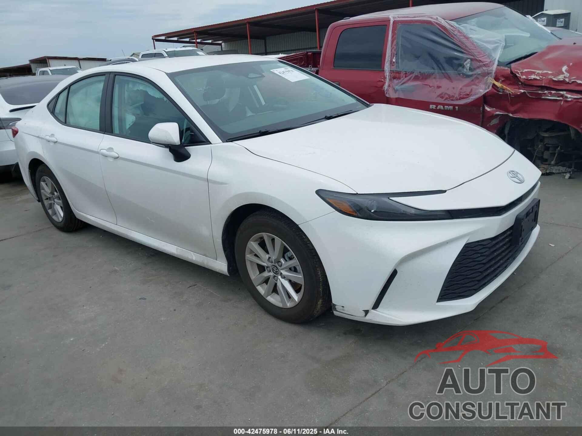 TOYOTA CAMRY 2025 - 4T1DAACKXSU129162