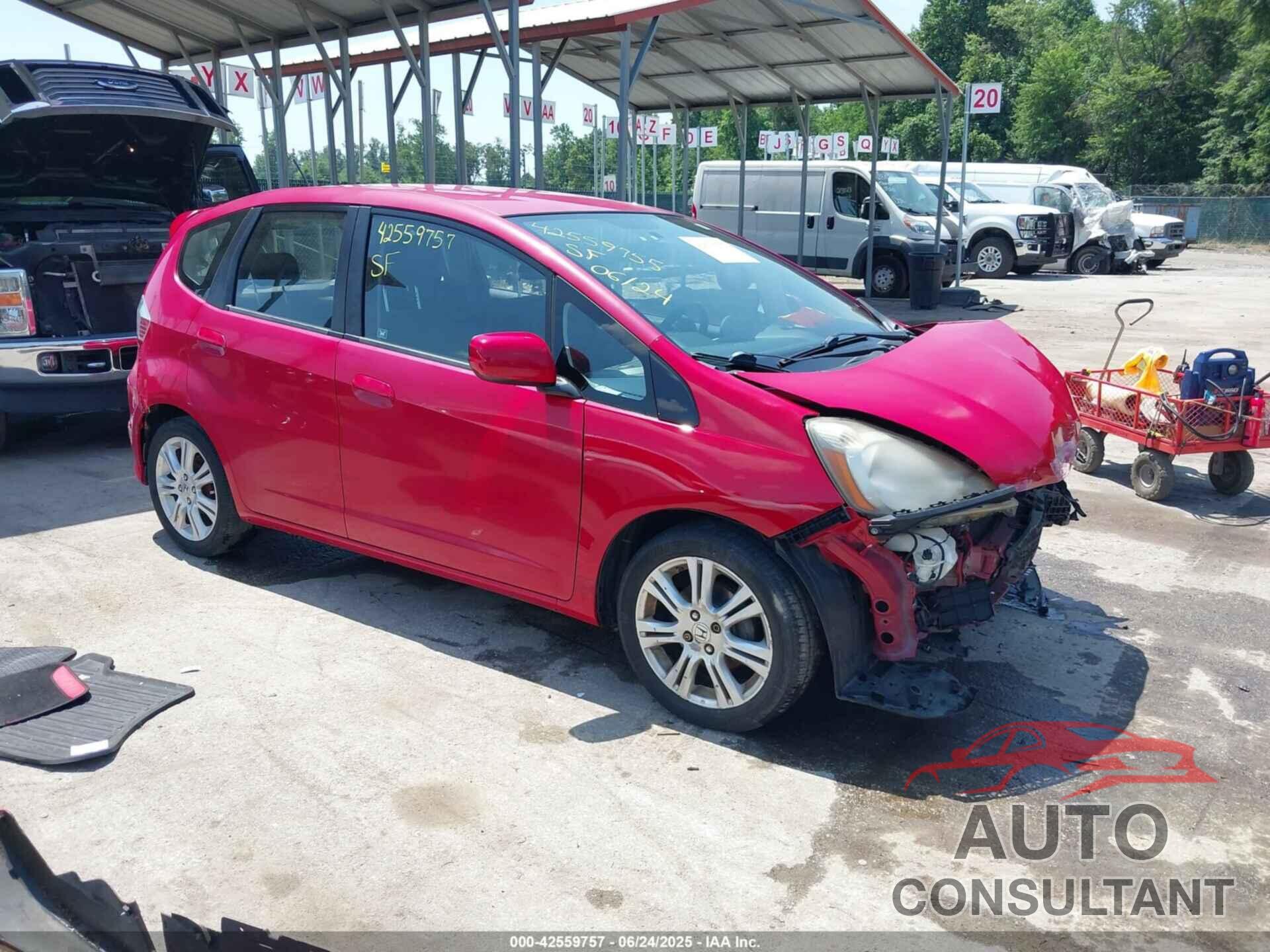 HONDA FIT 2010 - JHMGE8H43AC023678