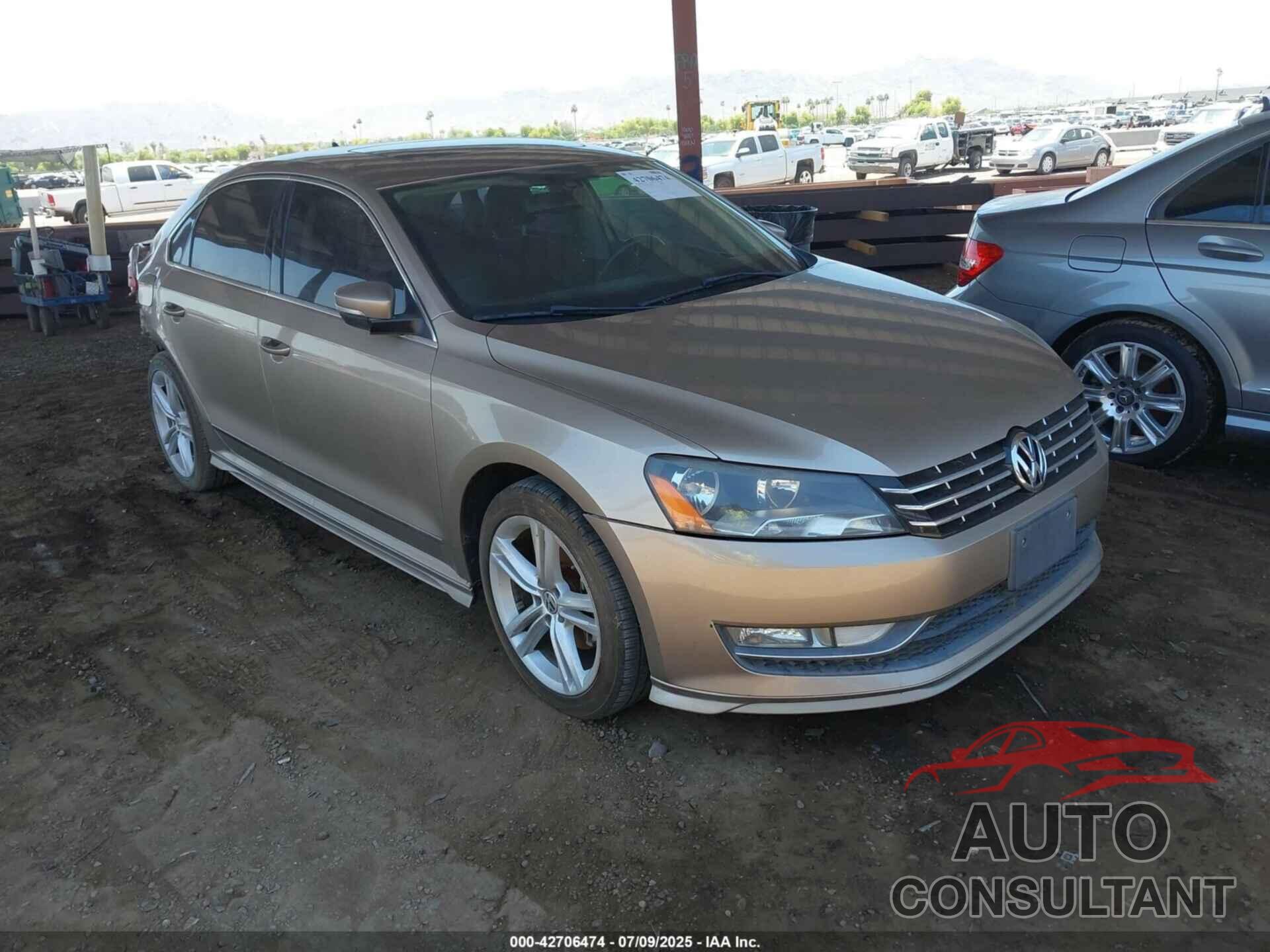 VOLKSWAGEN PASSAT 2015 - 1VWCM7A32FC049966