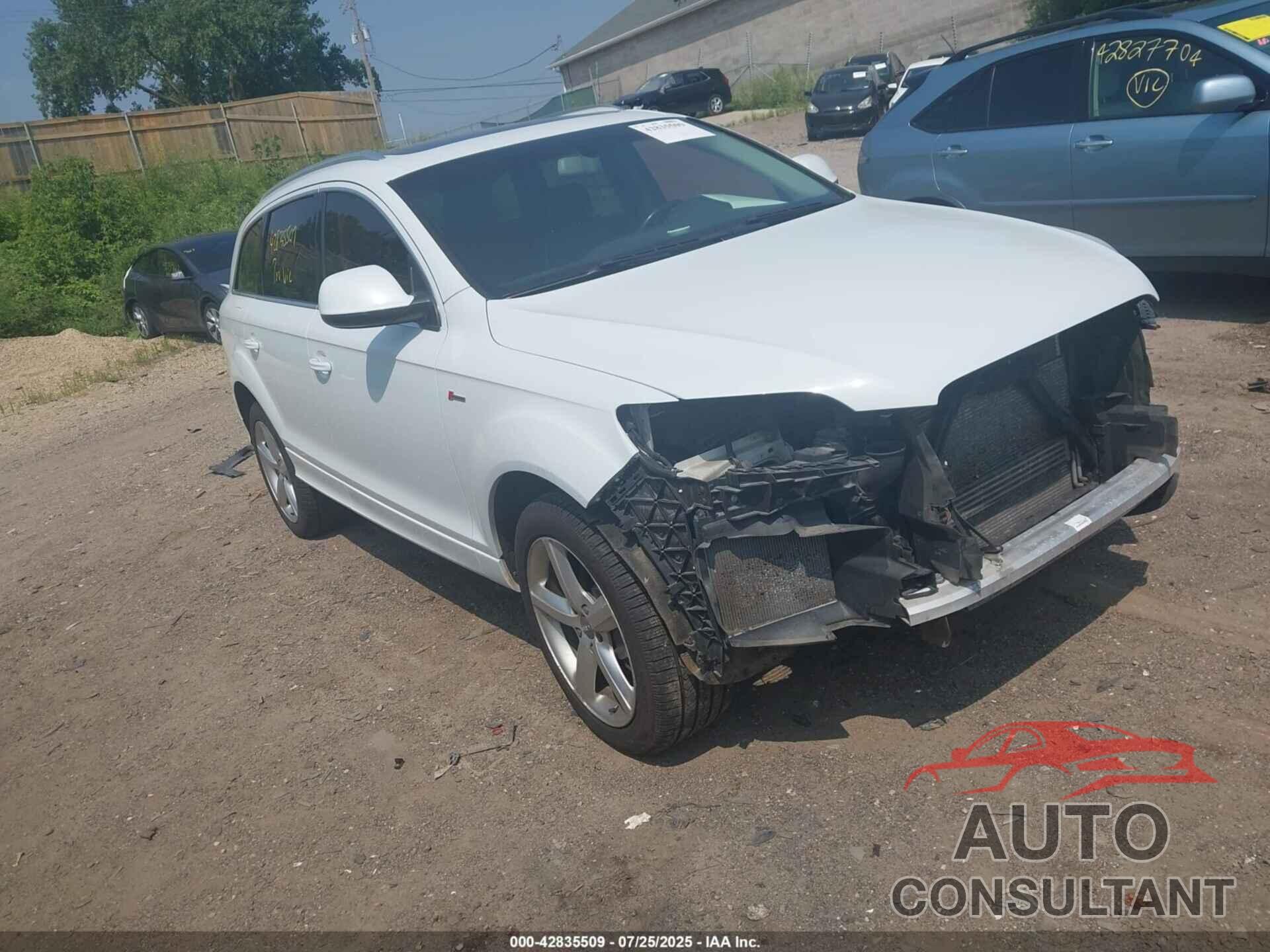AUDI Q7 2013 - WA1DGBFEXDD016128