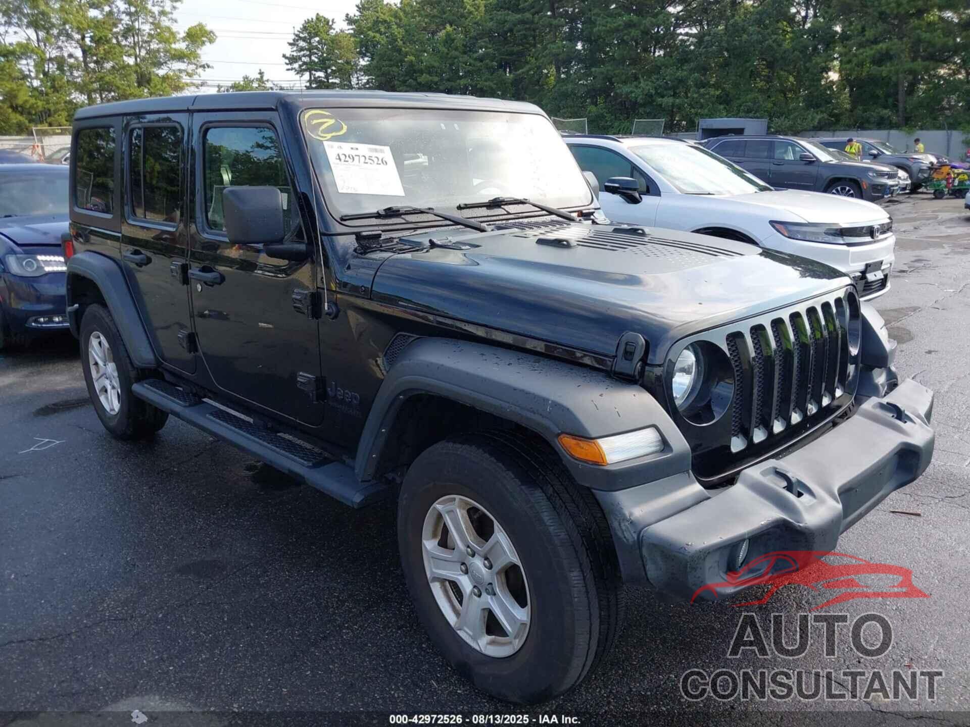 JEEP WRANGLER UNLIMITED 2022 - 1C4HJXDG6NW117778
