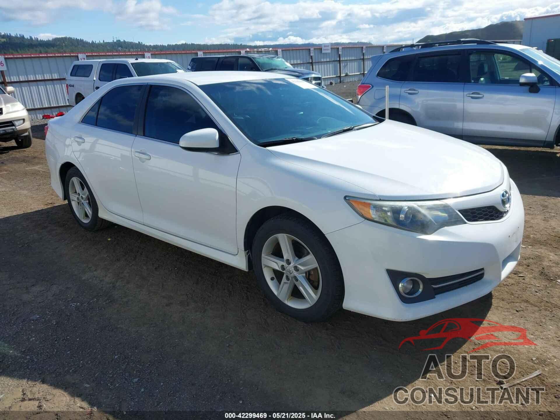 TOYOTA CAMRY 2013 - 4T1BF1FK8DU248366