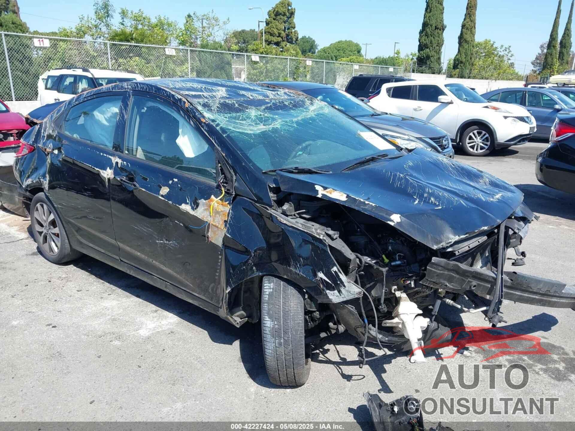HYUNDAI ACCENT 2017 - KMHCT4AE1HU377359