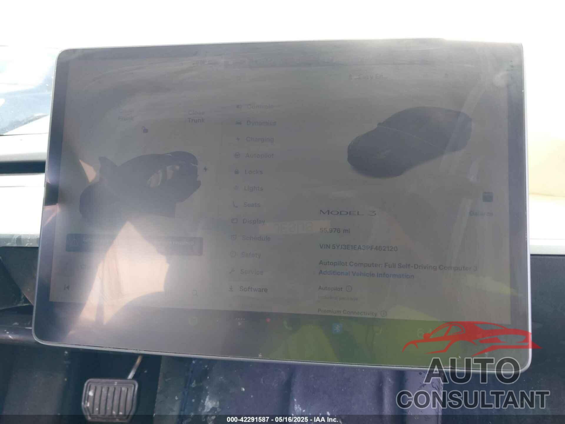 TESLA MODEL 3 2023 - 5YJ3E1EA3PF462120