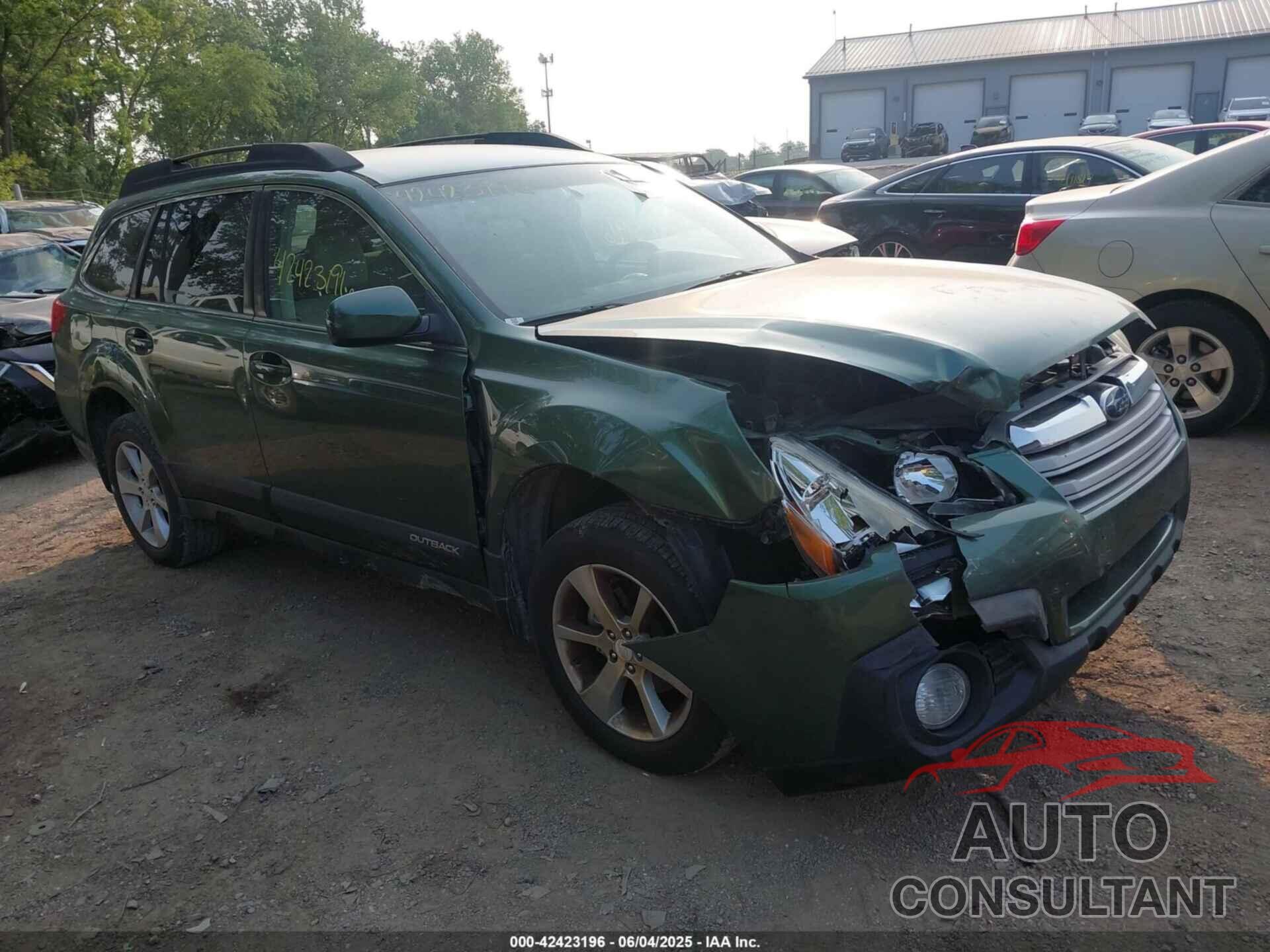 SUBARU OUTBACK 2013 - 4S4BRCCC0D3294585