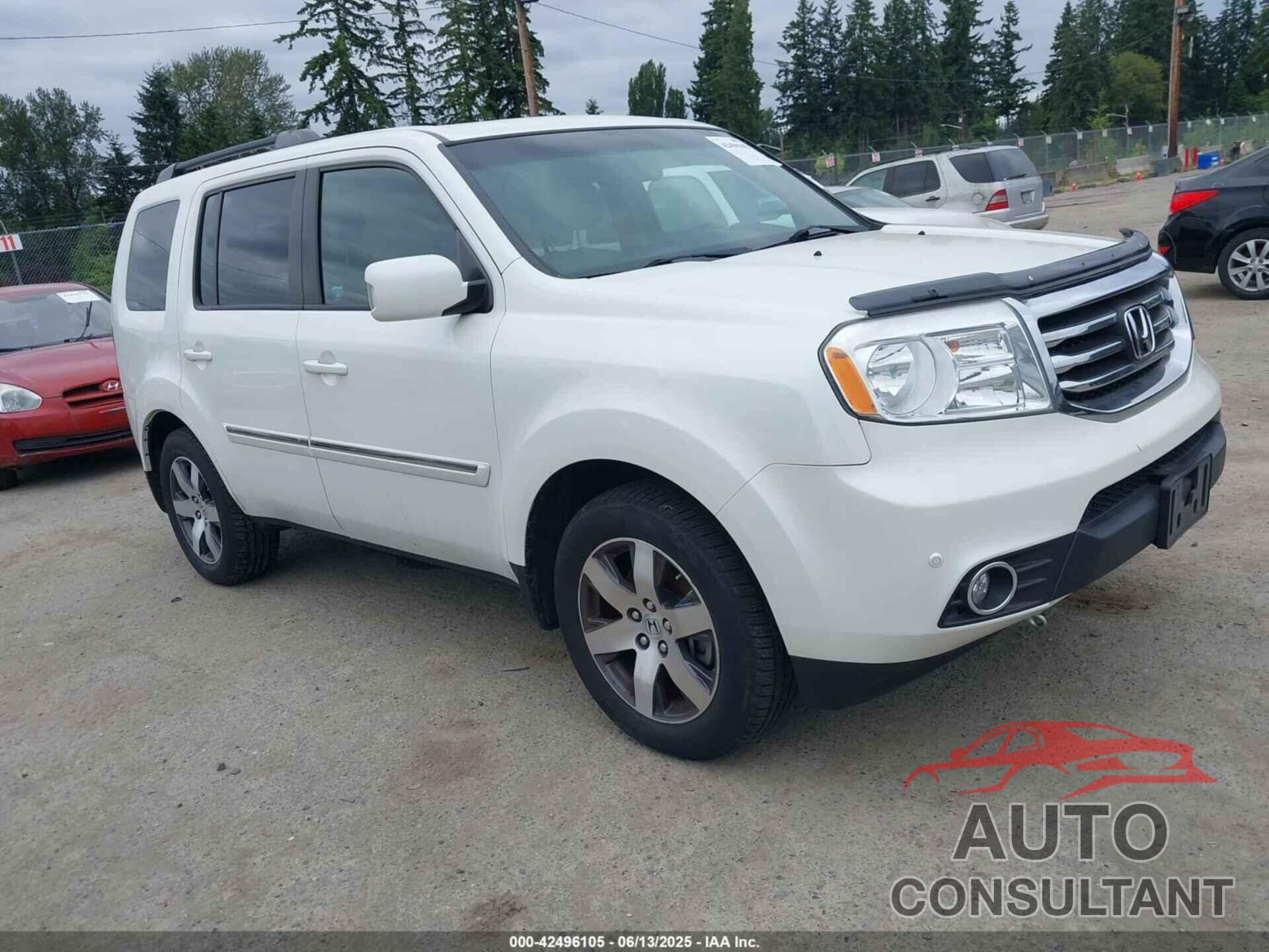 HONDA PILOT 2012 - 5FNYF4H96CB082110