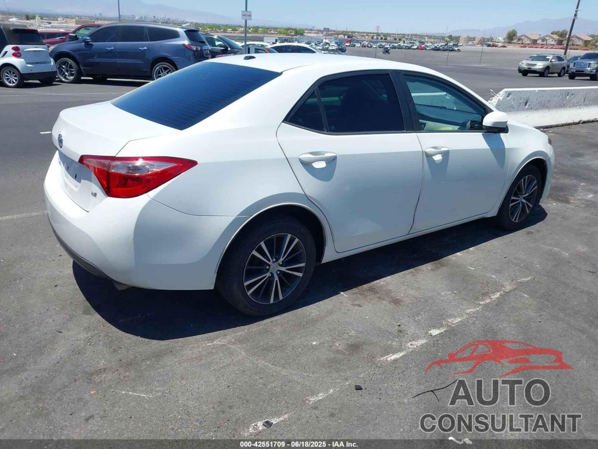 TOYOTA COROLLA 2017 - 5YFBURHE7HP616233