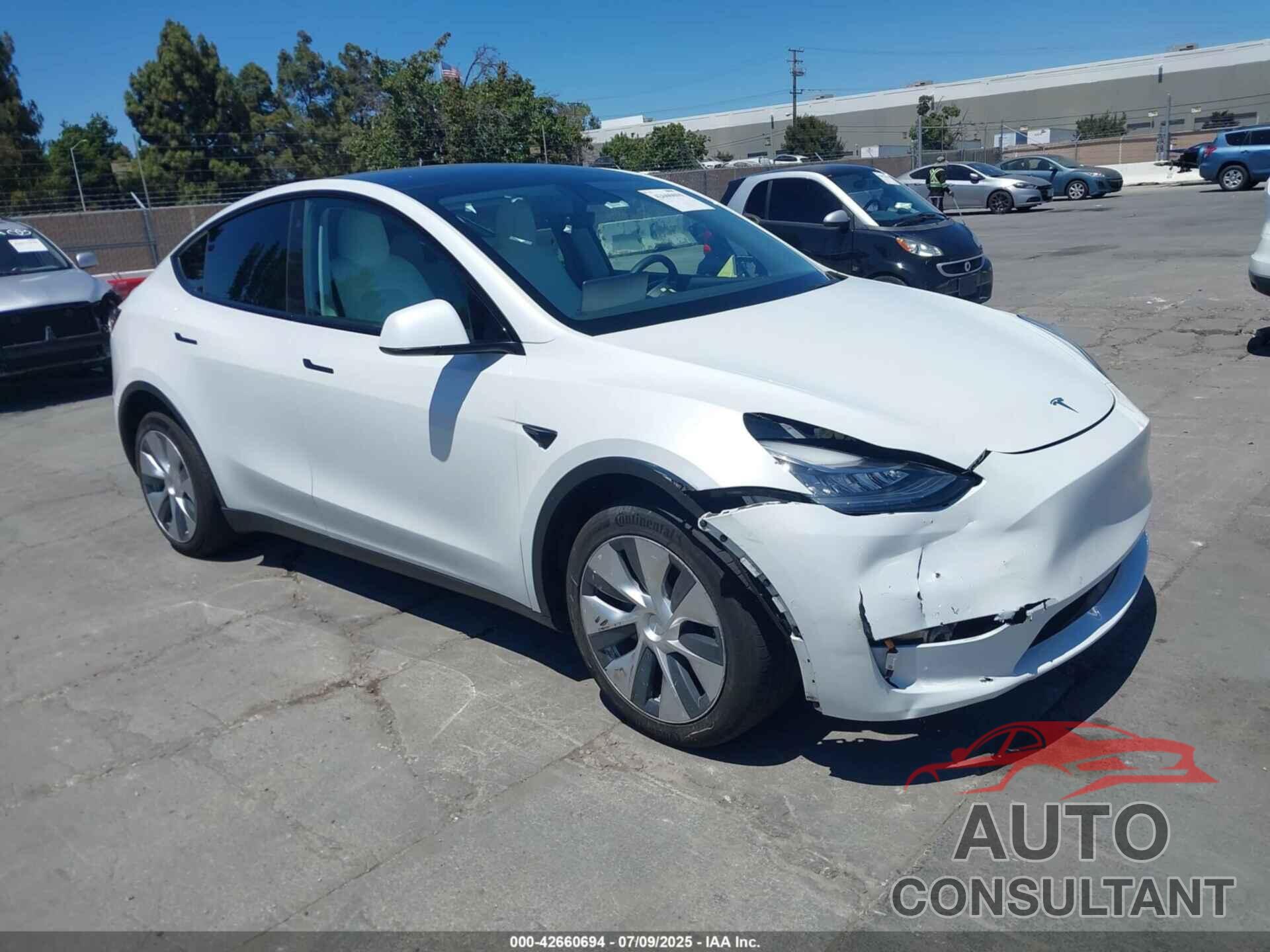 TESLA MODEL Y 2022 - 7SAYGDEE2NF355158