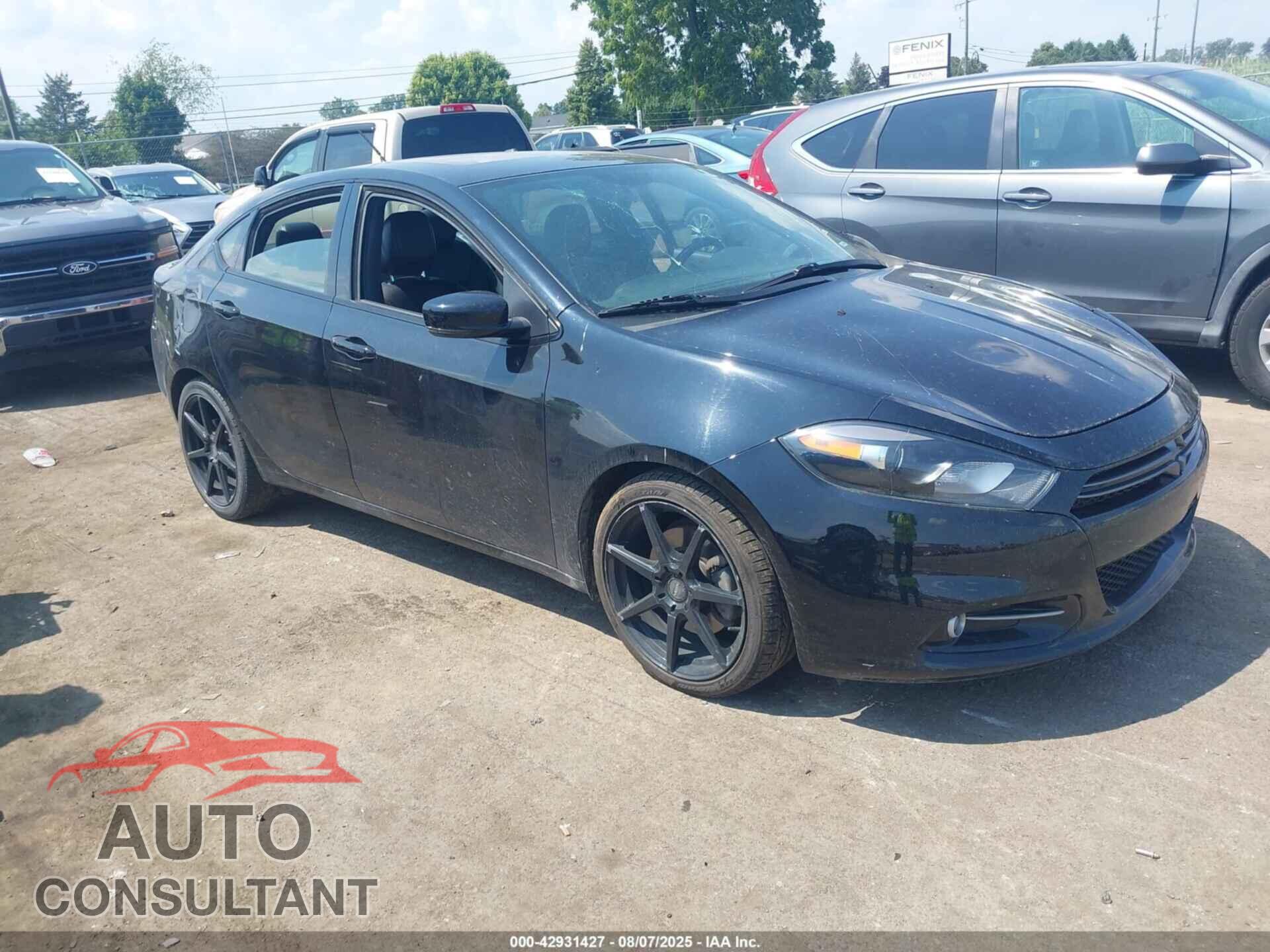 DODGE DART 2015 - 1C3CDFEB0FD378632