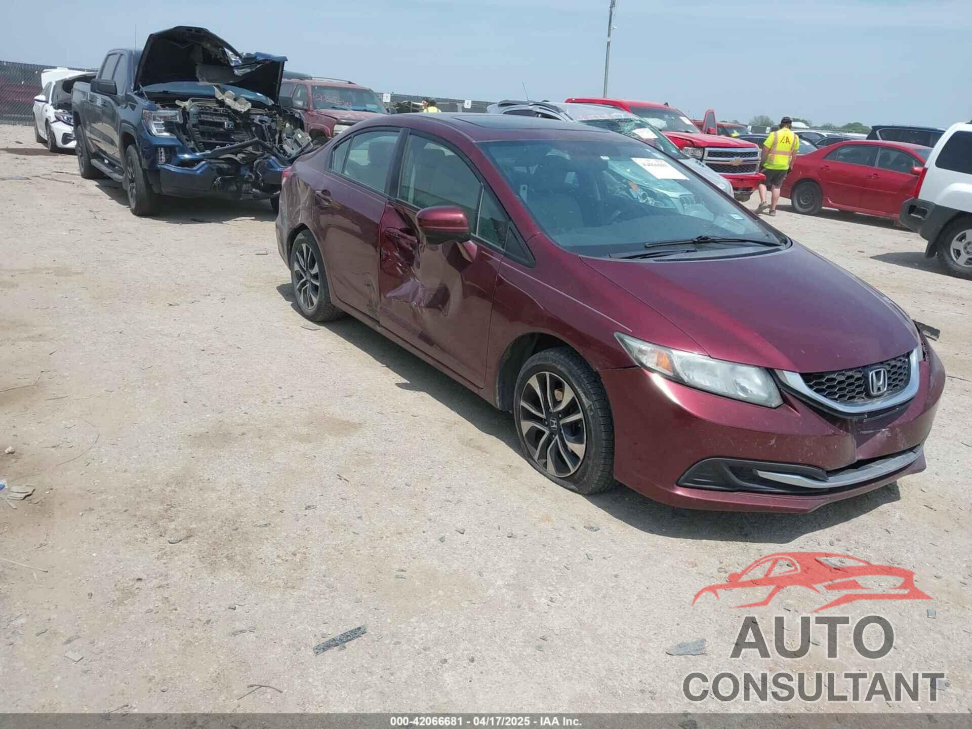 HONDA CIVIC 2015 - 2HGFB2F8XFH555573