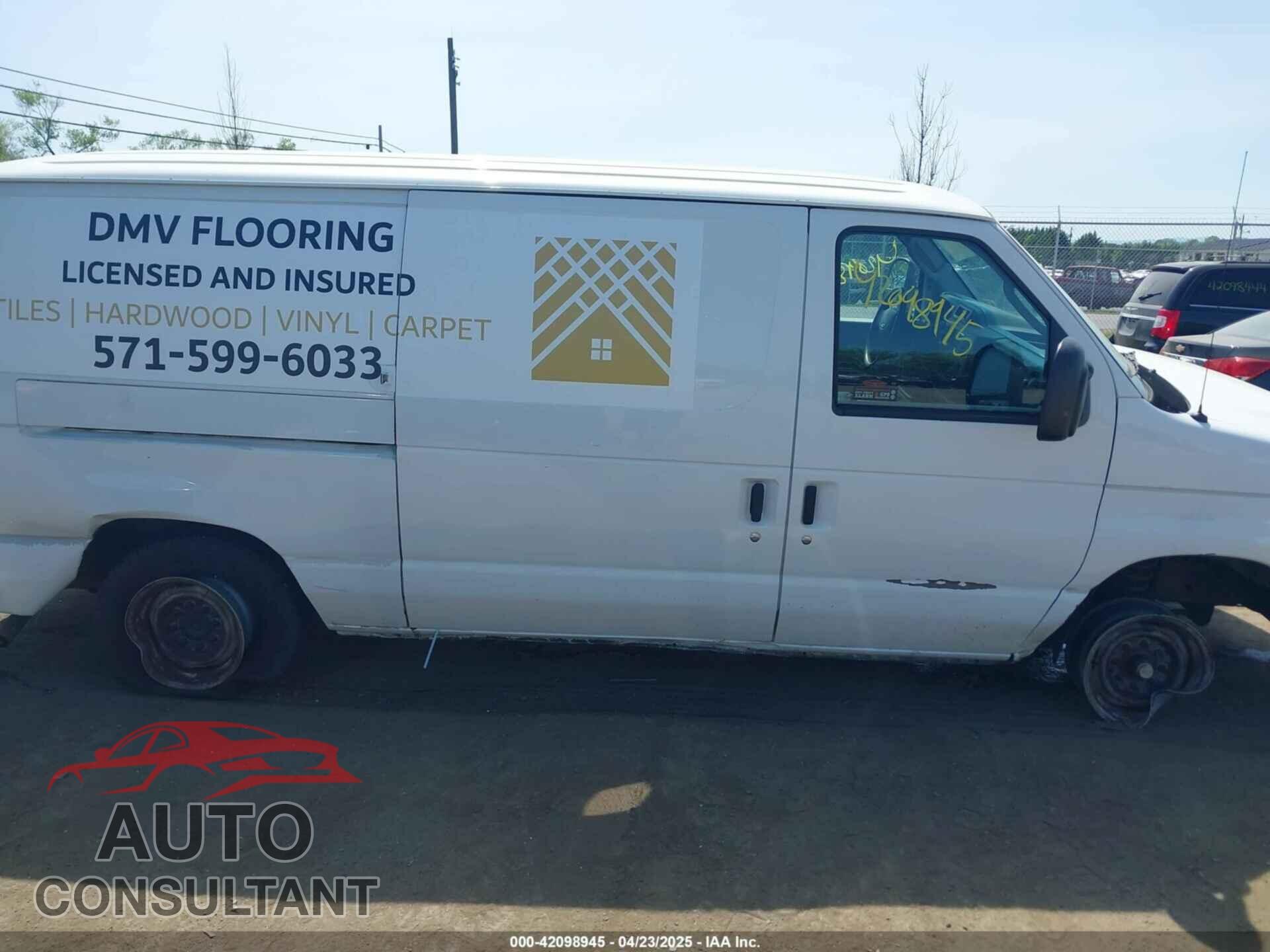 FORD E-150 2012 - 1FTNE1EW6CDB34101