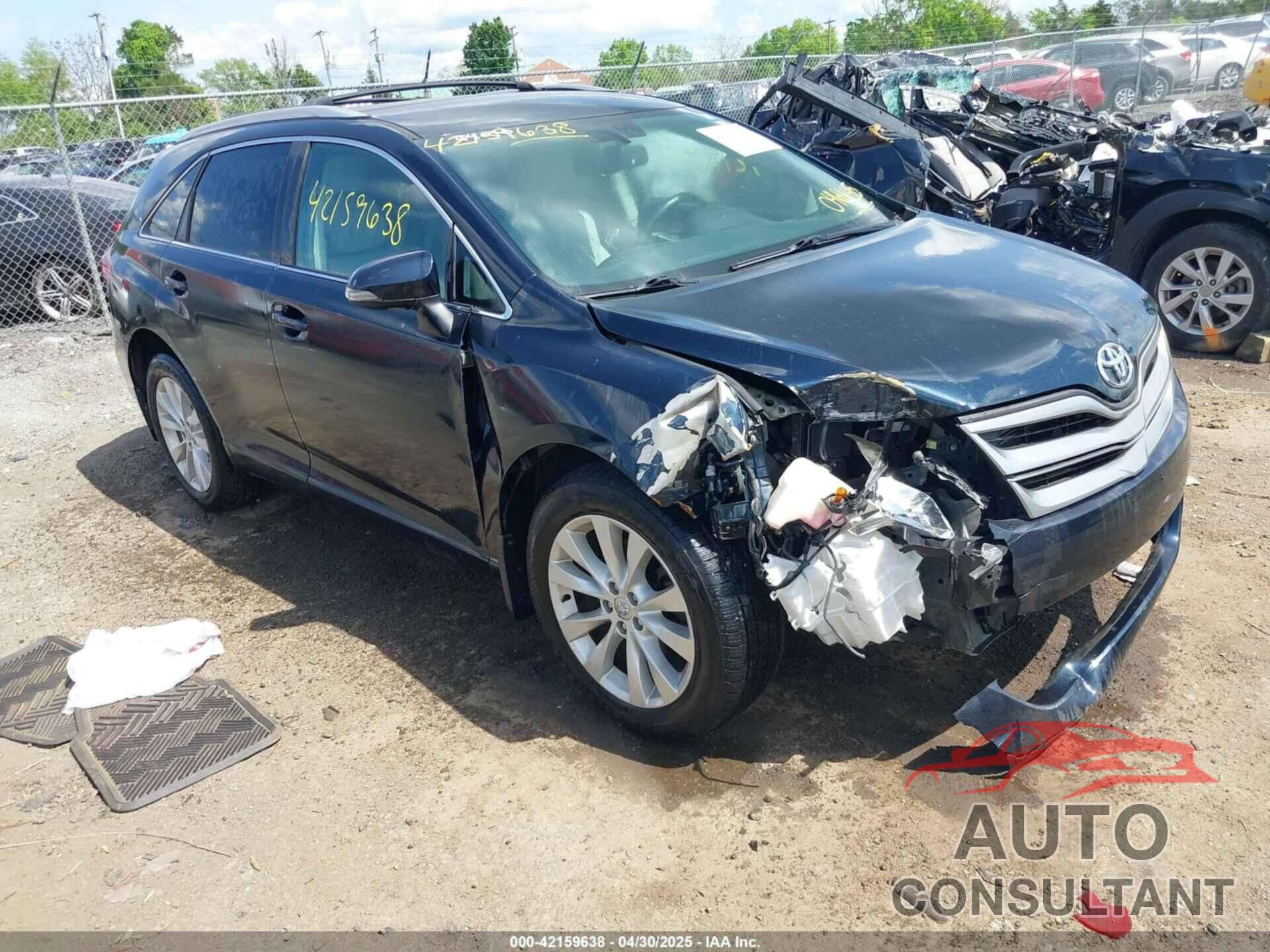TOYOTA VENZA 2013 - 4T3BA3BB0DU046855