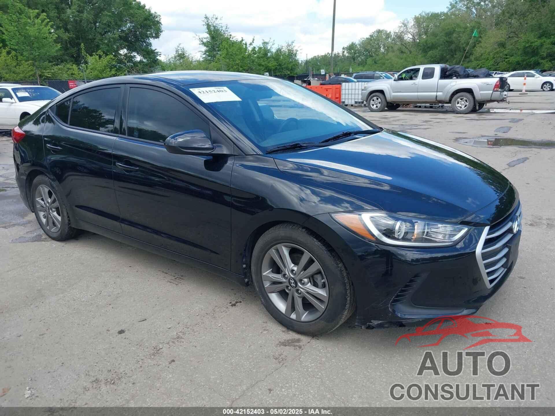 HYUNDAI ELANTRA 2018 - 5NPD84LF4JH392423