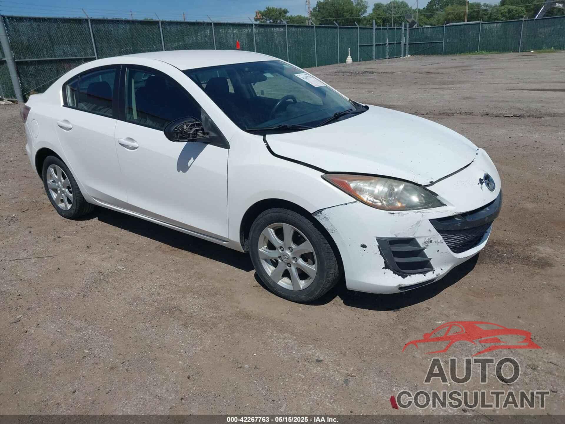 MAZDA MAZDA3 2010 - JM1BL1SG2A1201846