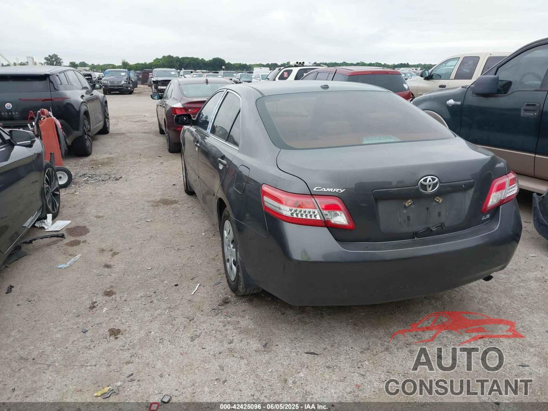 TOYOTA CAMRY 2010 - 4T4BF3EKXAR074797
