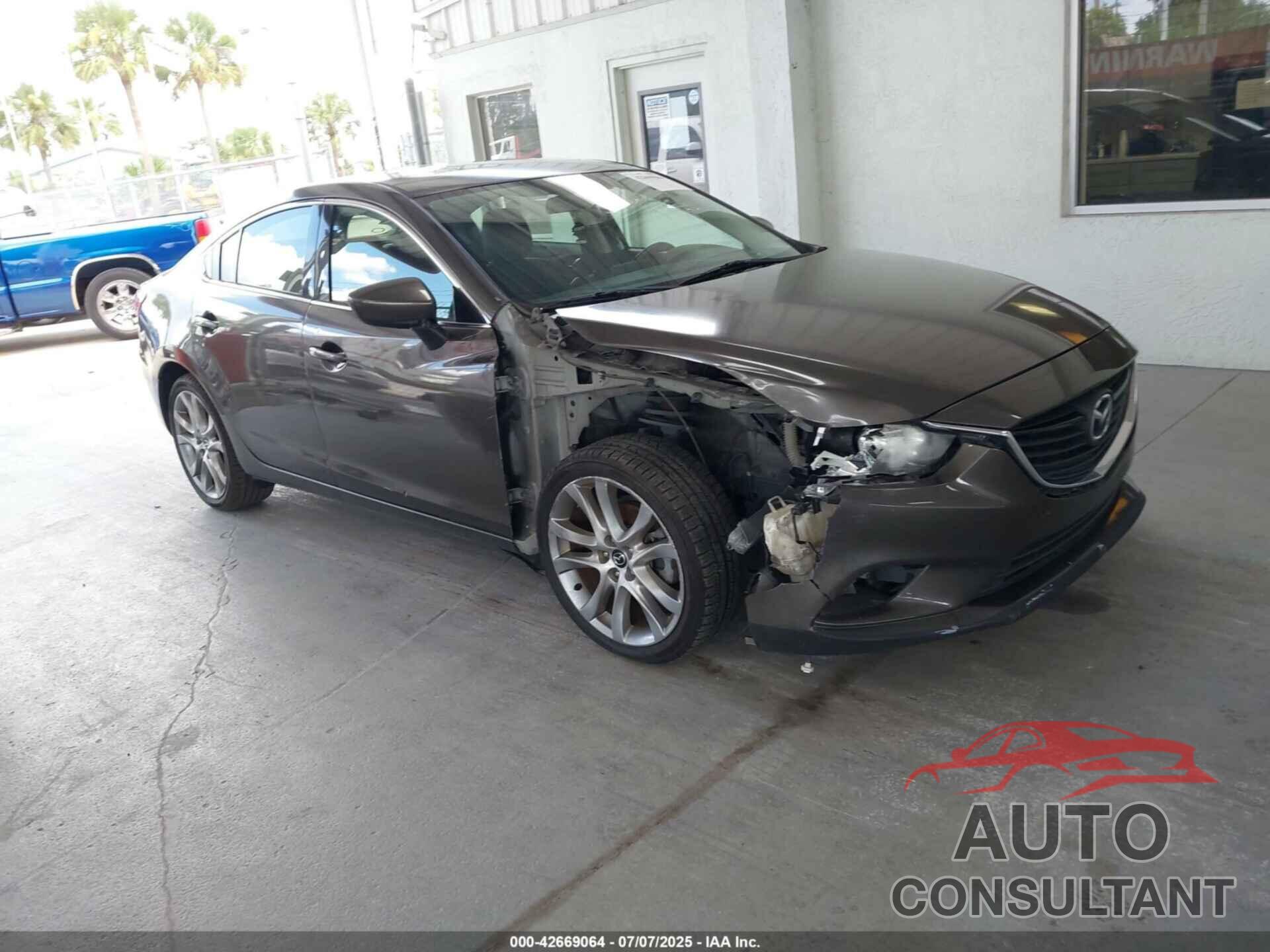 MAZDA MAZDA6 2016 - JM1GJ1V51G1475246