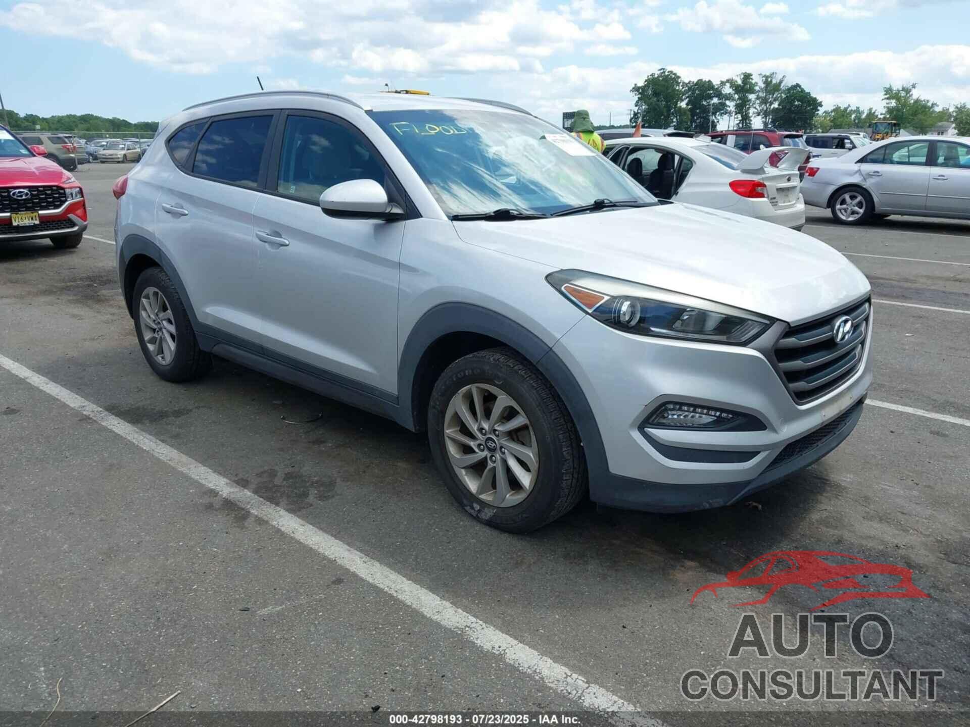 HYUNDAI TUCSON 2016 - KM8J3CA4XGU088777