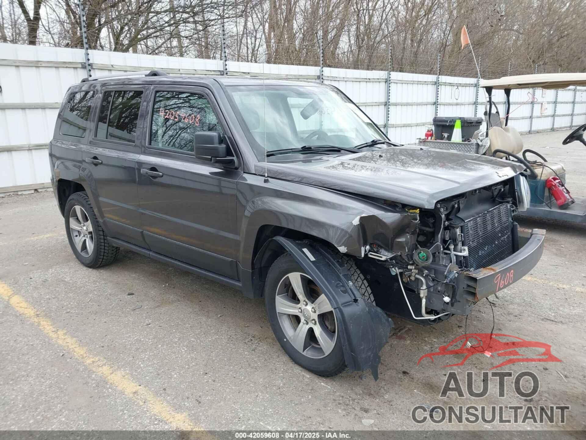 JEEP PATRIOT 2017 - 1C4NJRFB9HD195536