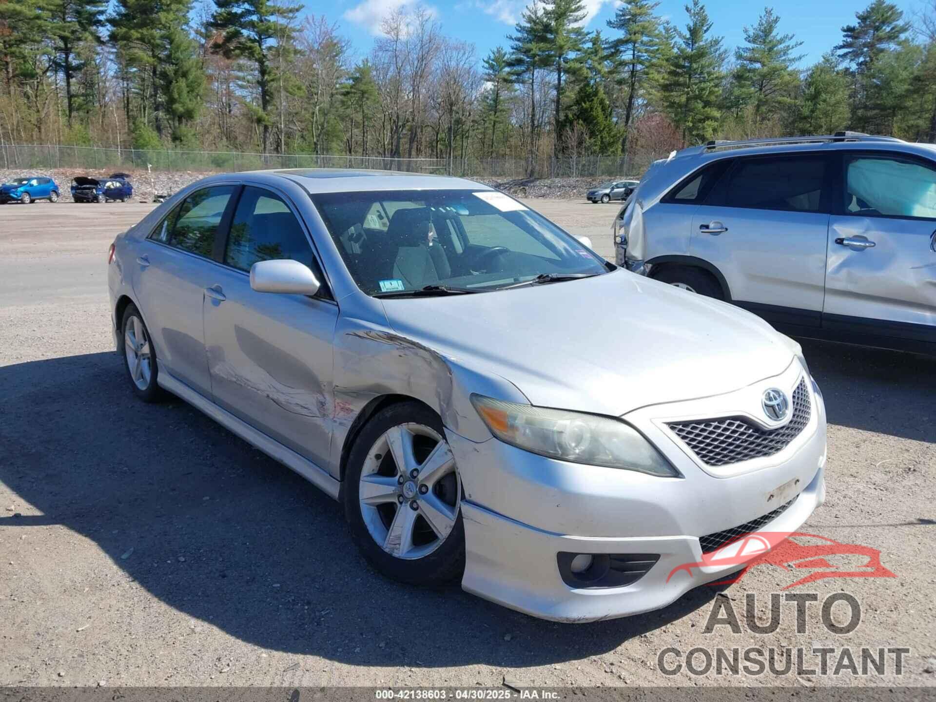 TOYOTA CAMRY 2010 - 4T1BF3EK3AU022700