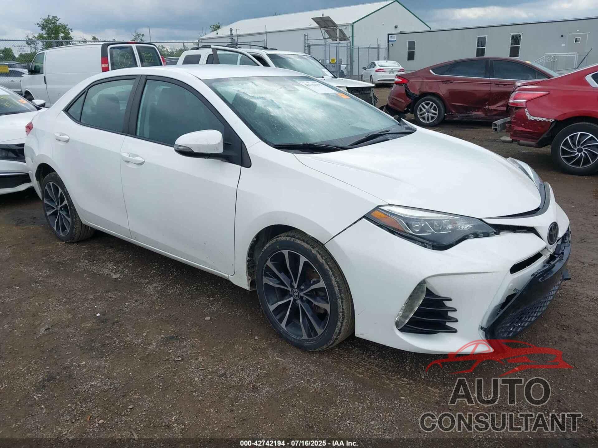 TOYOTA COROLLA 2018 - 2T1BURHE4JC057438