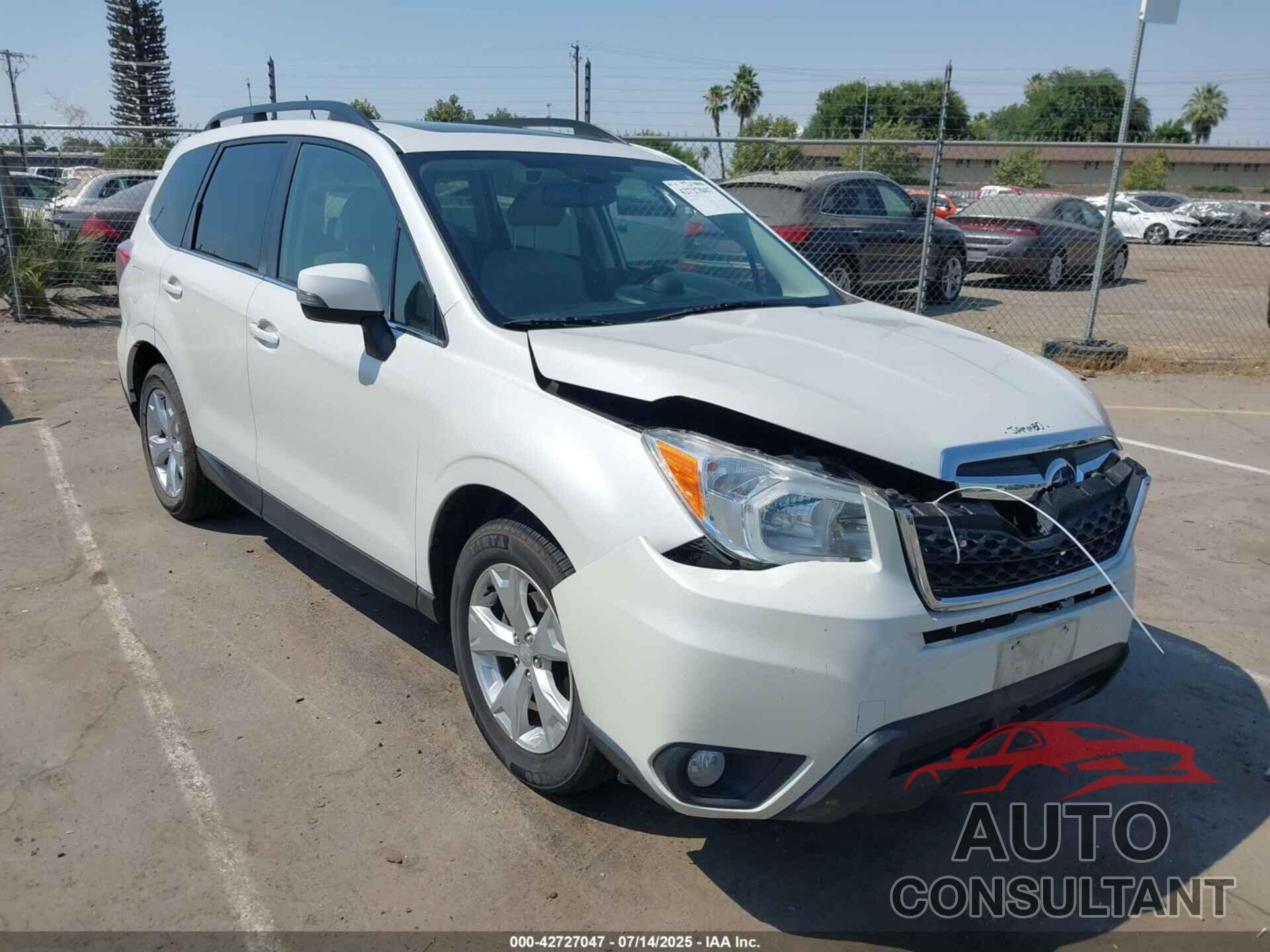 SUBARU FORESTER 2014 - JF2SJAPC7EH549605