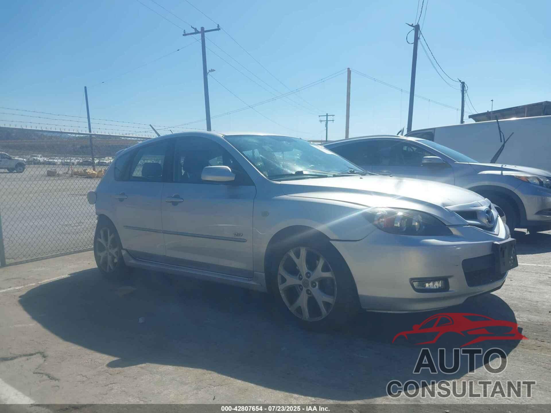 MAZDA MAZDA3 2009 - JM1BK344091201387