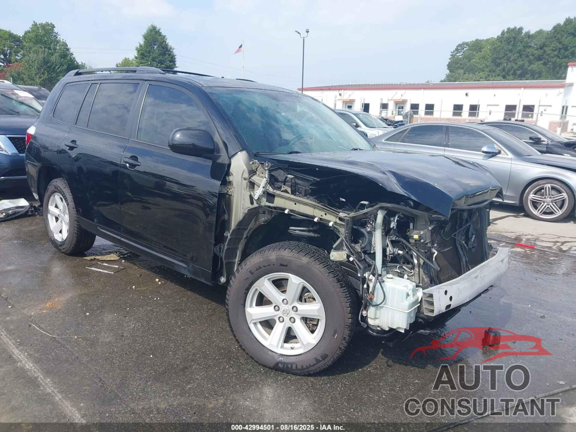 TOYOTA HIGHLANDER 2010 - 5TDZA3EH5AS005374