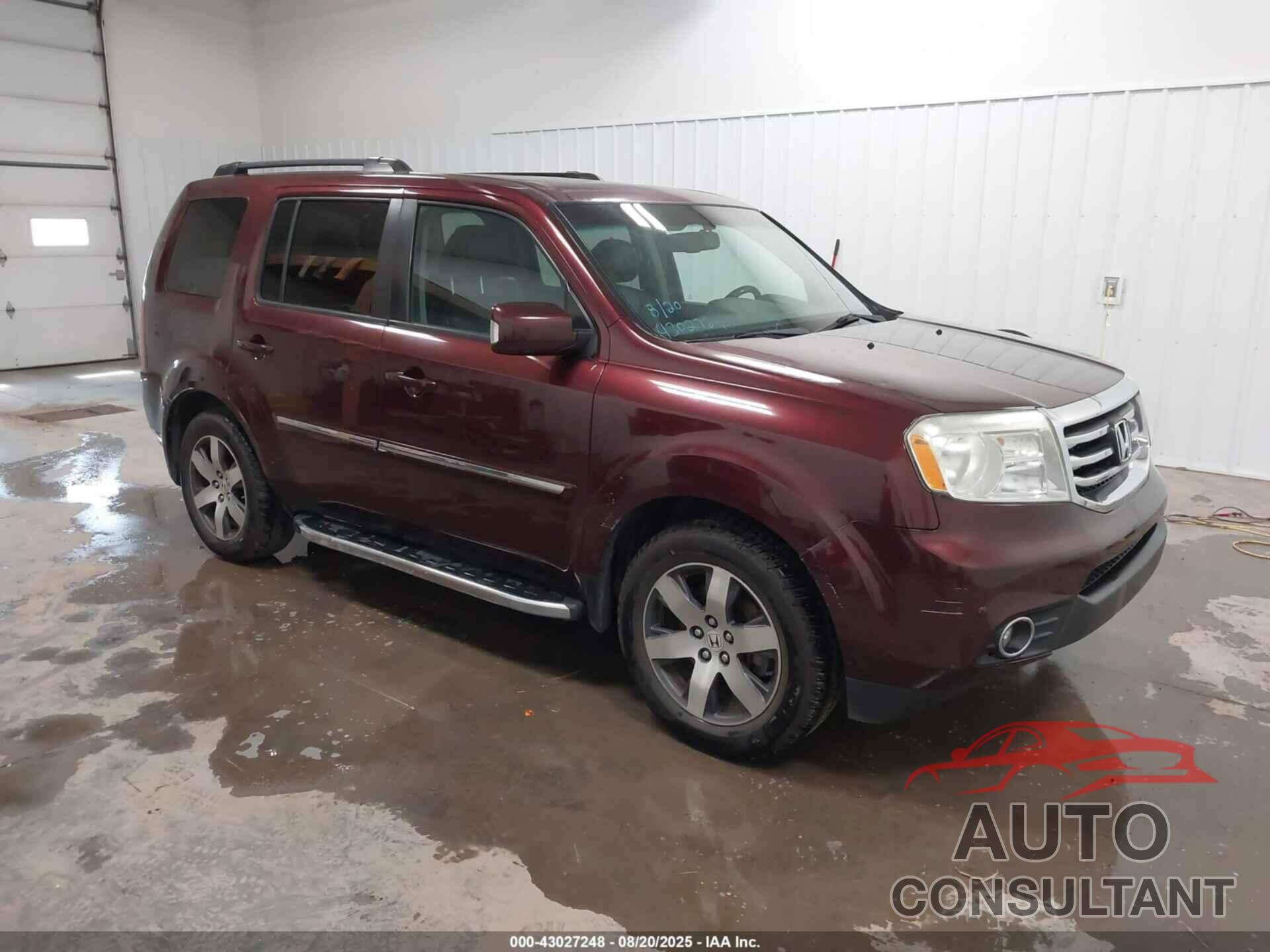 HONDA PILOT 2013 - 5FNYF4H9XDB017407