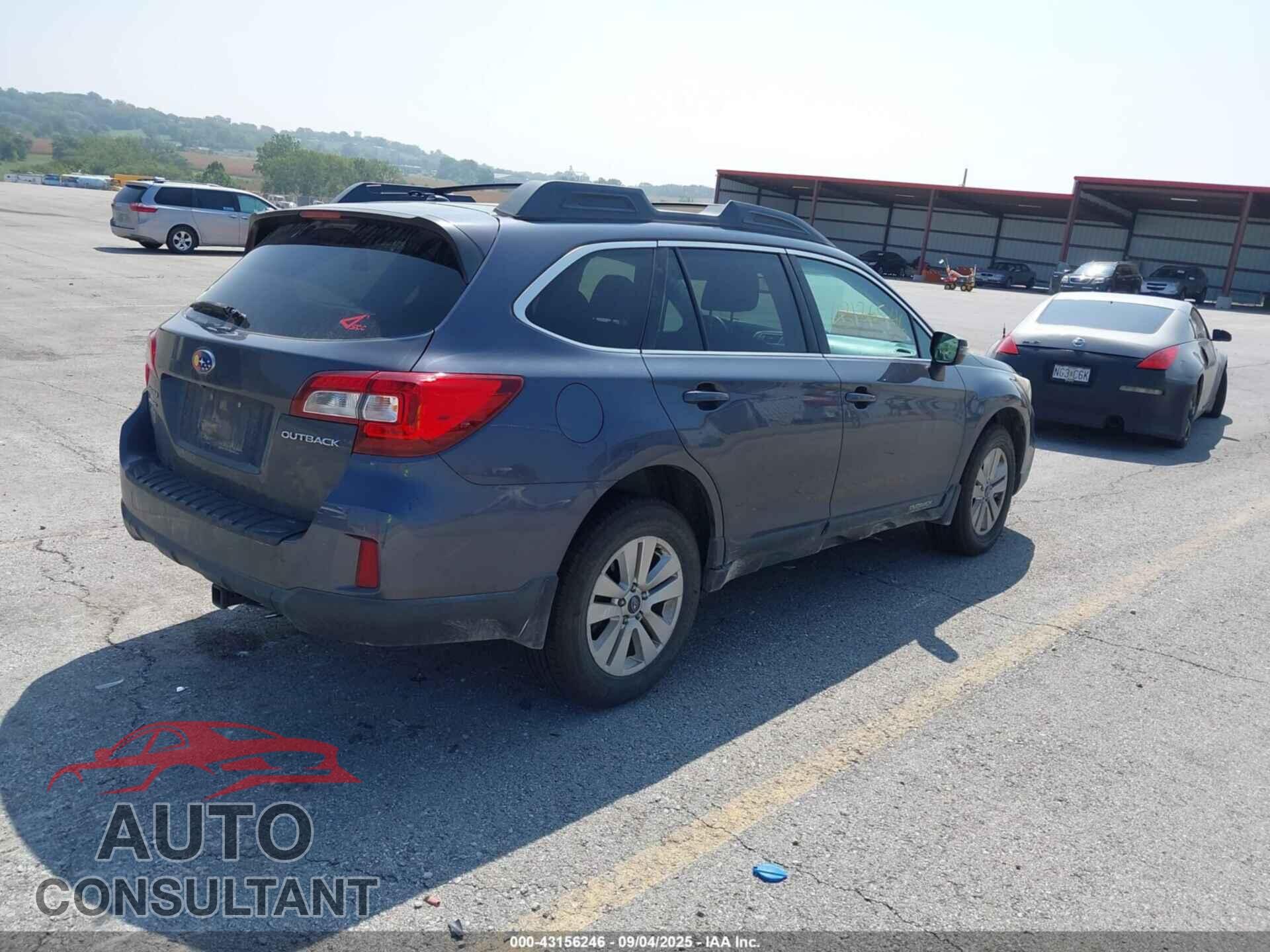 SUBARU OUTBACK 2015 - 4S4BSBFC3F3262517