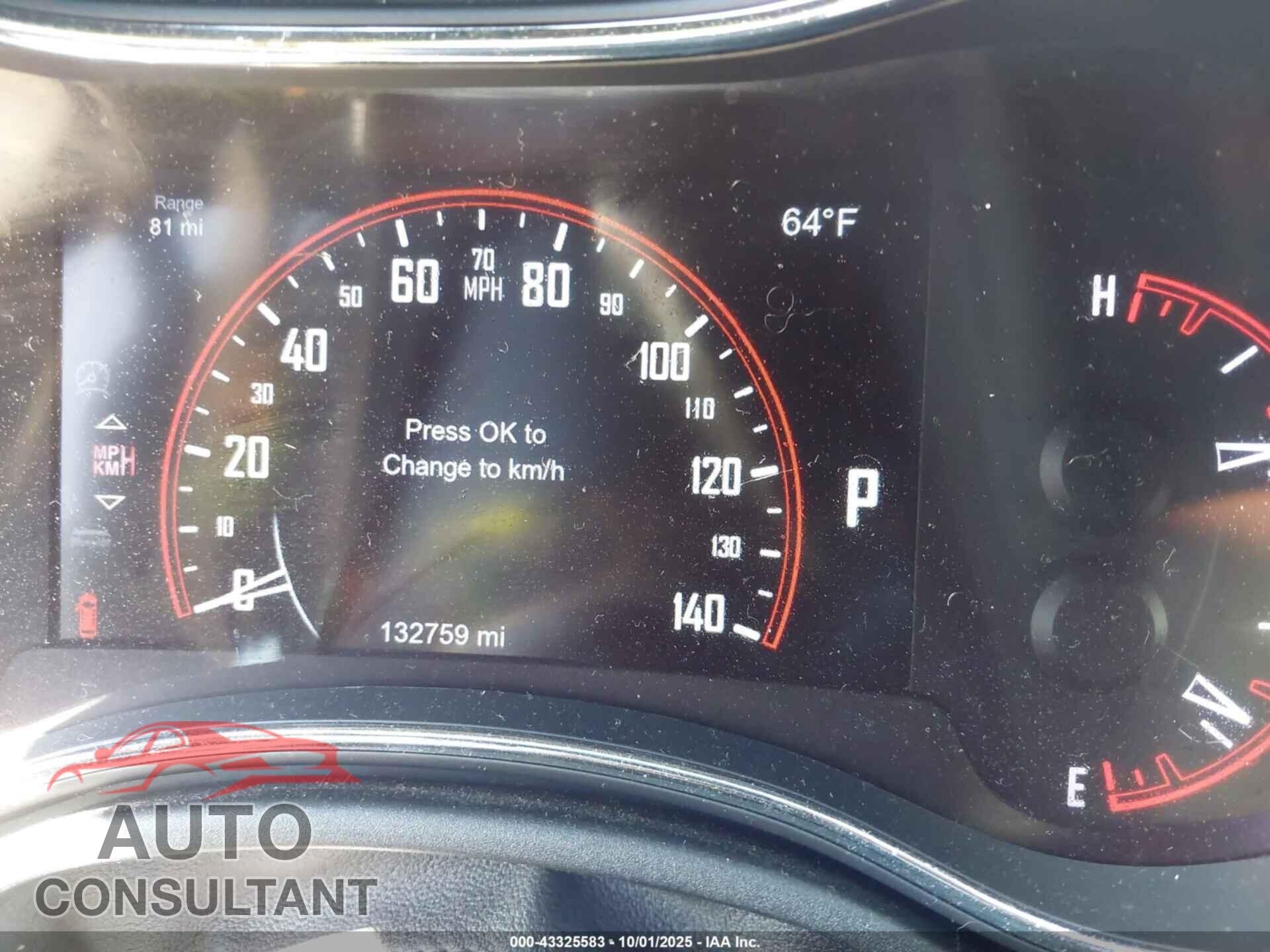 DODGE DURANGO 2014 - 1C4SDJCT0EC468664