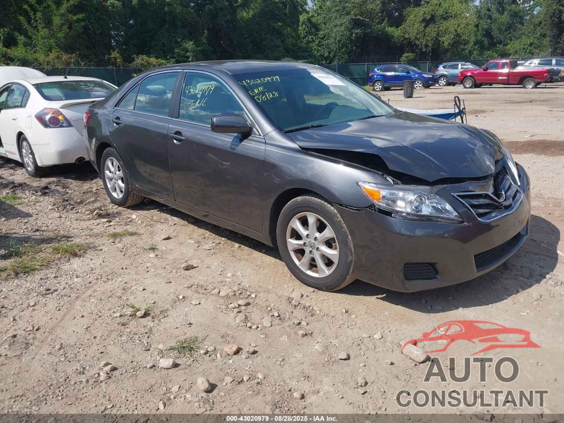 TOYOTA CAMRY 2011 - 4T1BF3EK2BU191642