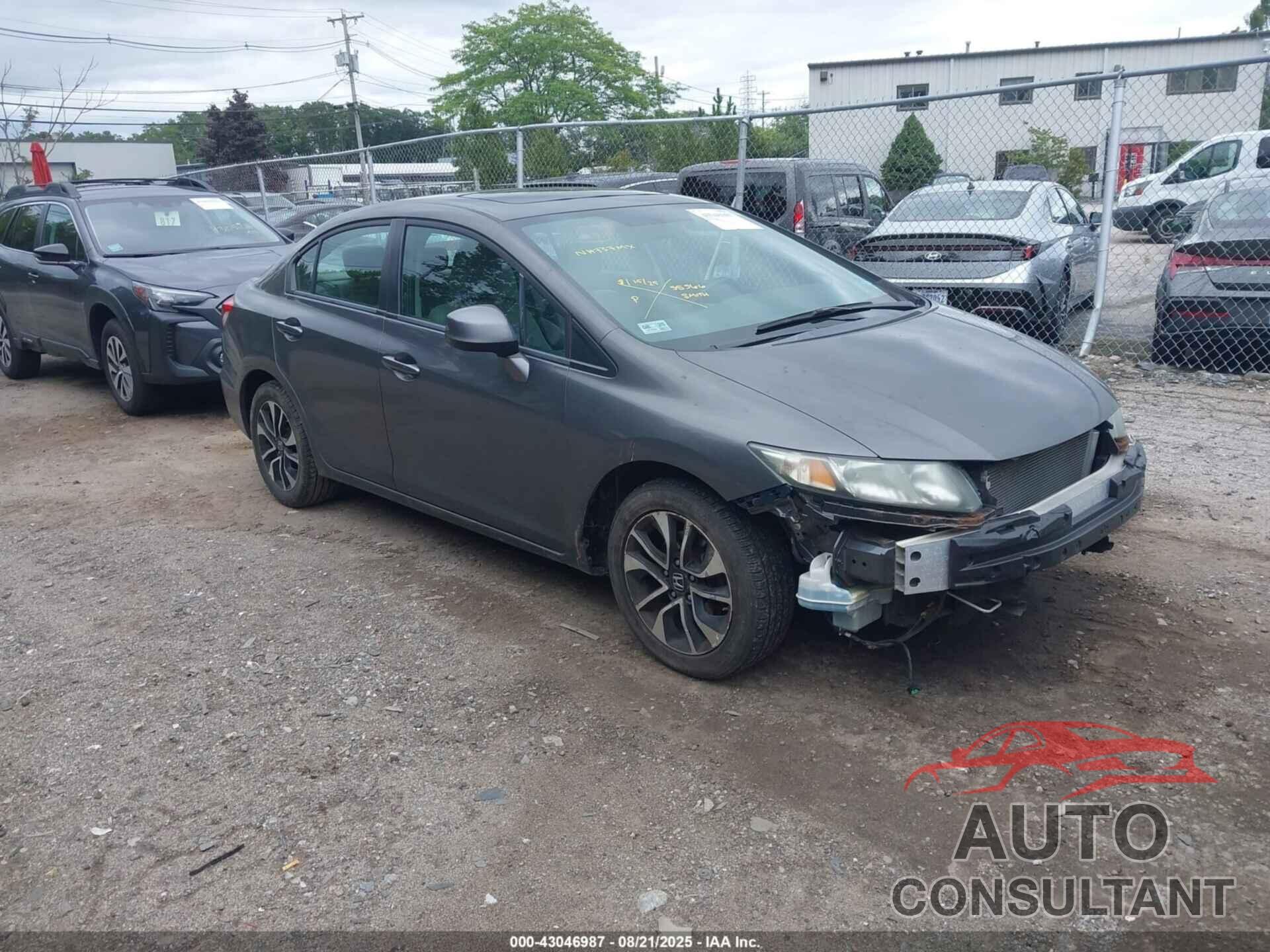 HONDA CIVIC 2013 - 2HGFB2F91DH500967