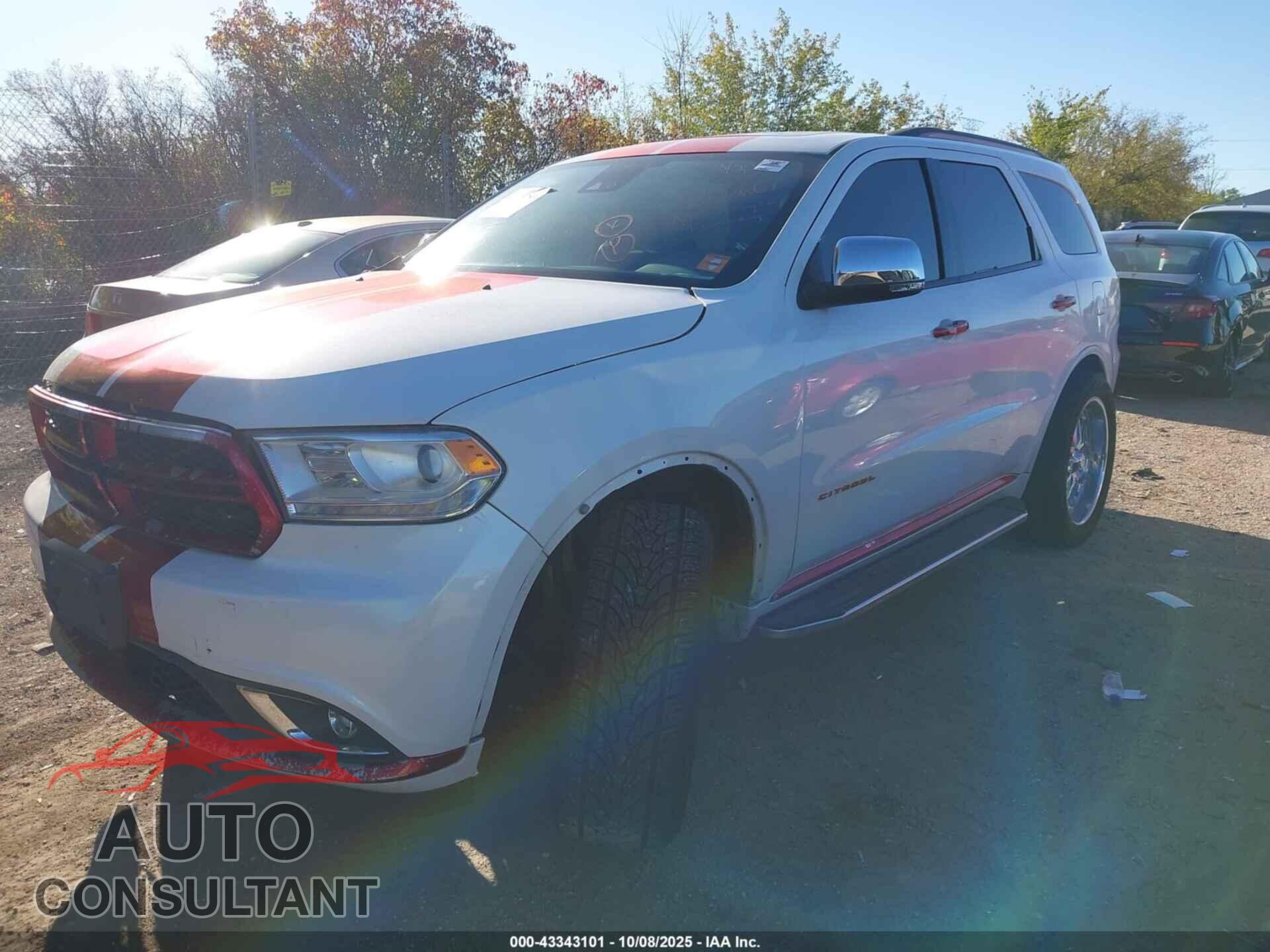 DODGE DURANGO 2017 - 1C4RDJEG6HC806667